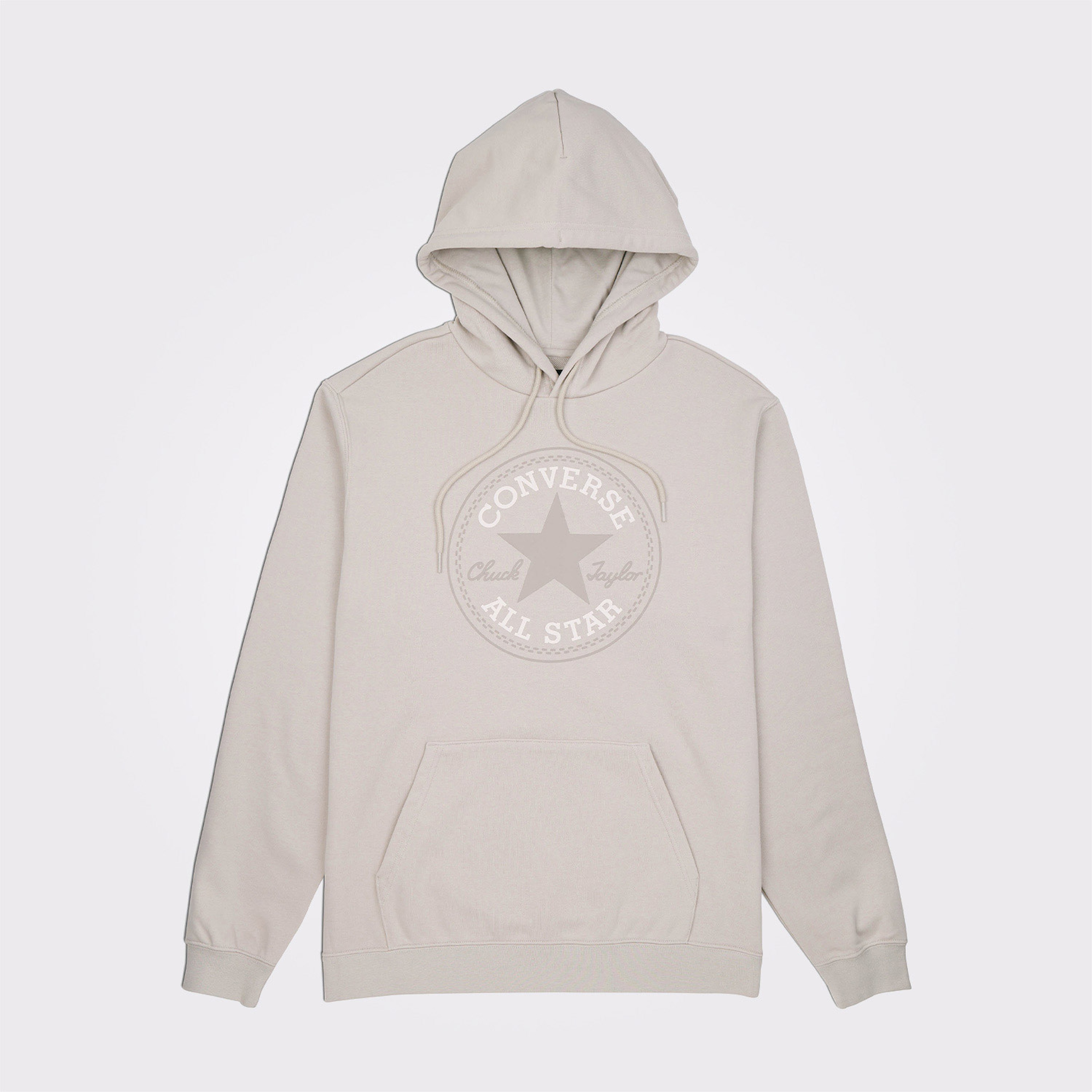Converse Converse Go-To All Star Patch Standard-Fit Pullover Unisex Bej Hoodie