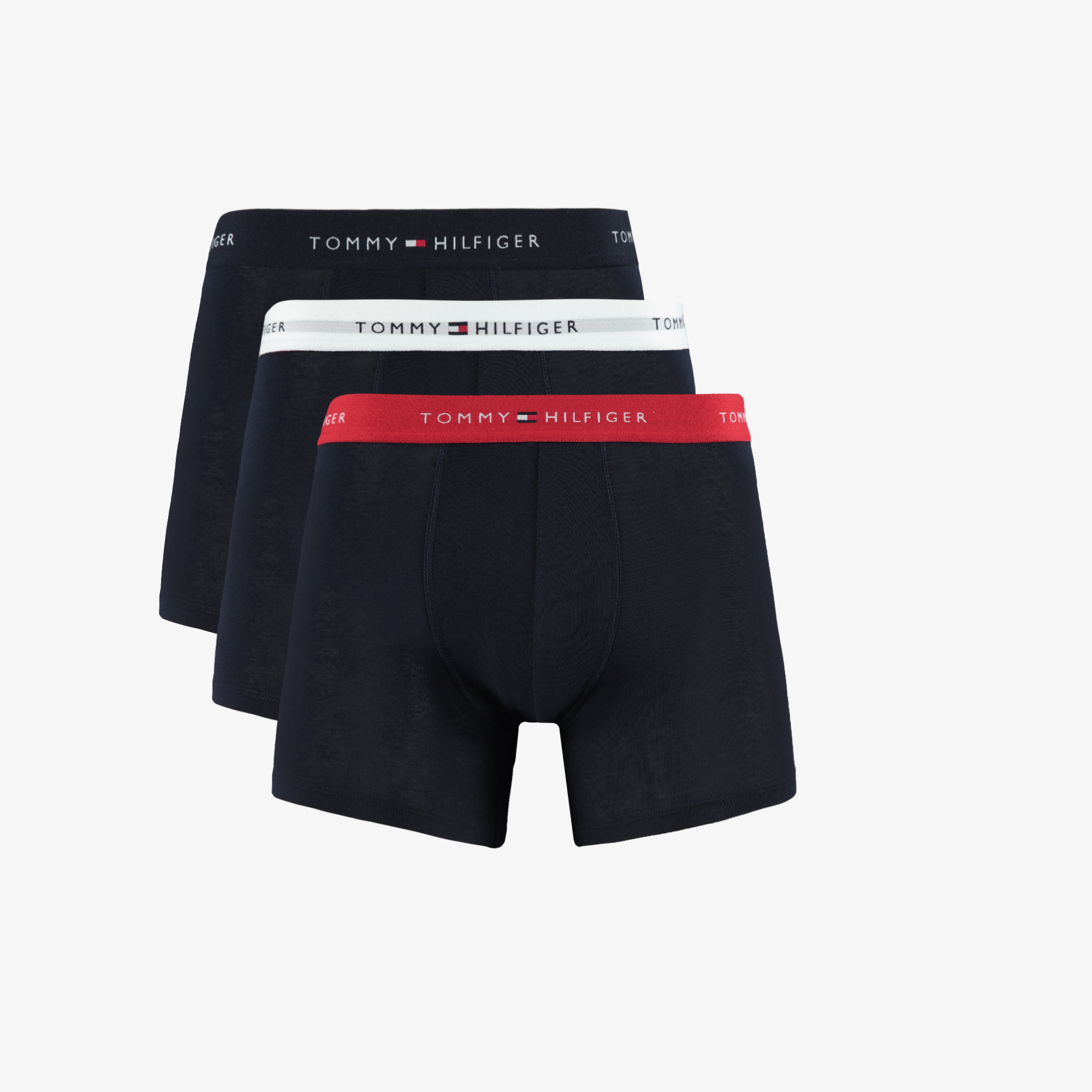 Tommy Hilfiger 3P Boxer Brief Wb Erkek Beyaz Boxer