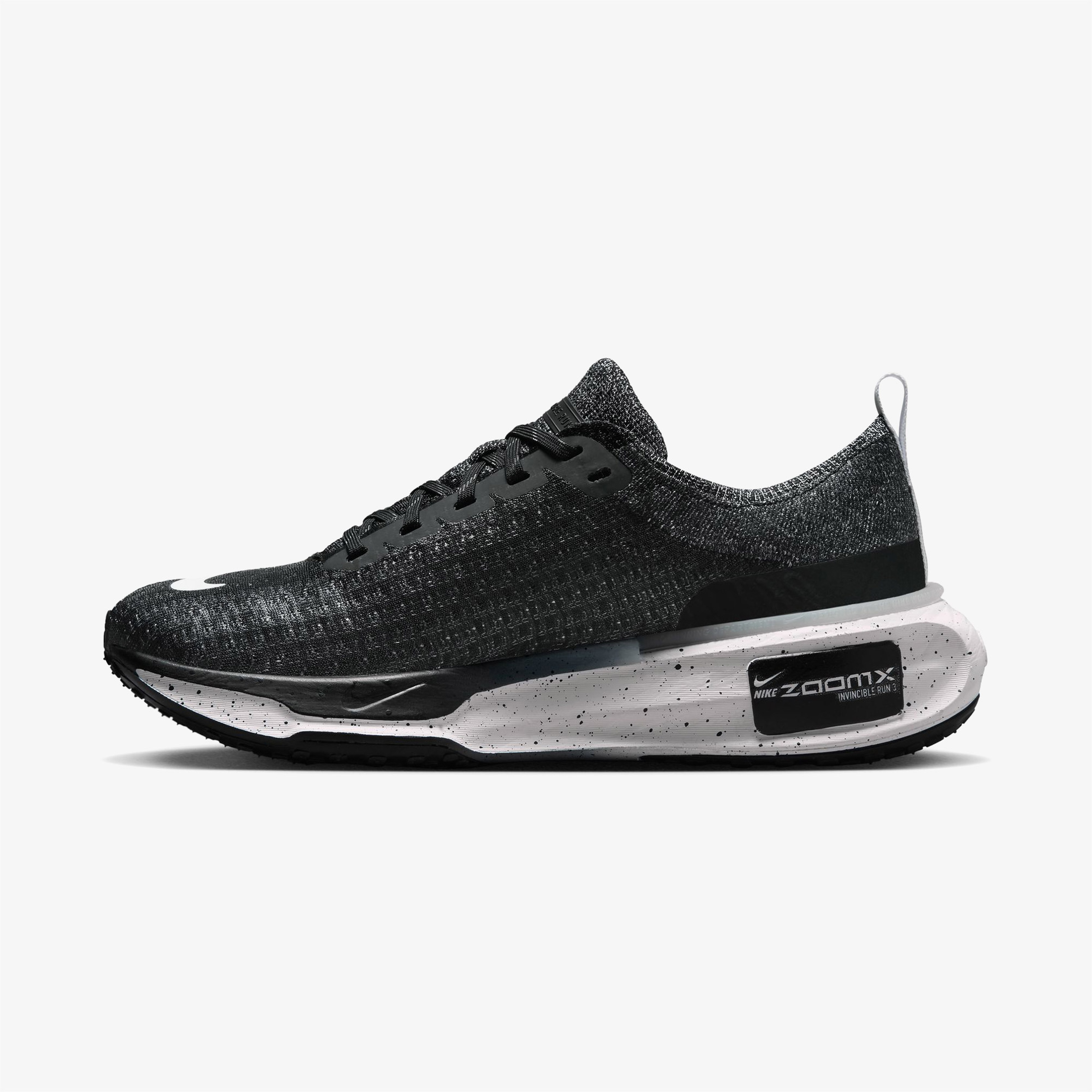 Nike Zoomx Invincible Run Erkek Siyah Koşu Ayakkabısı