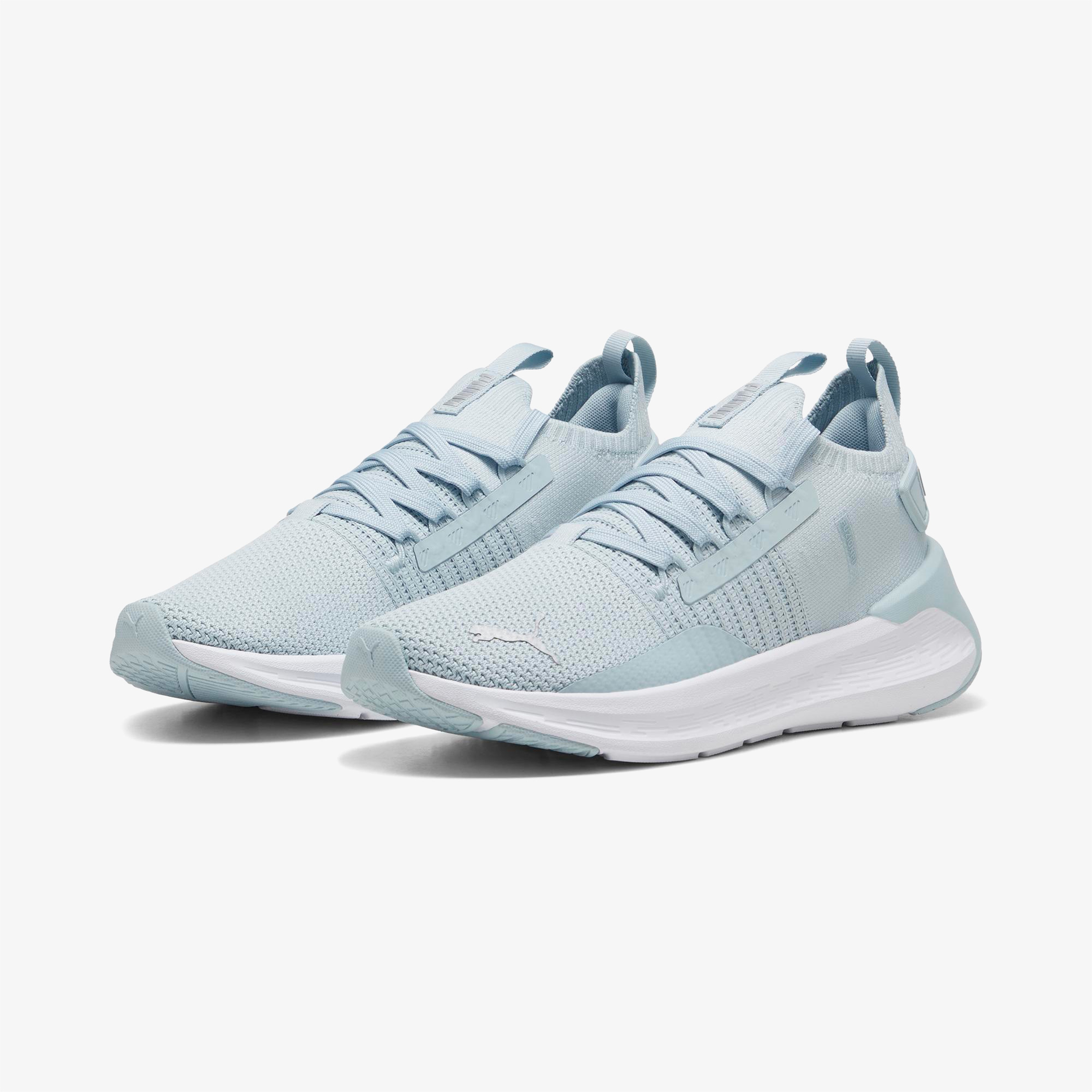 Puma Softride Symmetry Fuzion Kadın Mavi Koşu Ayakkabısı