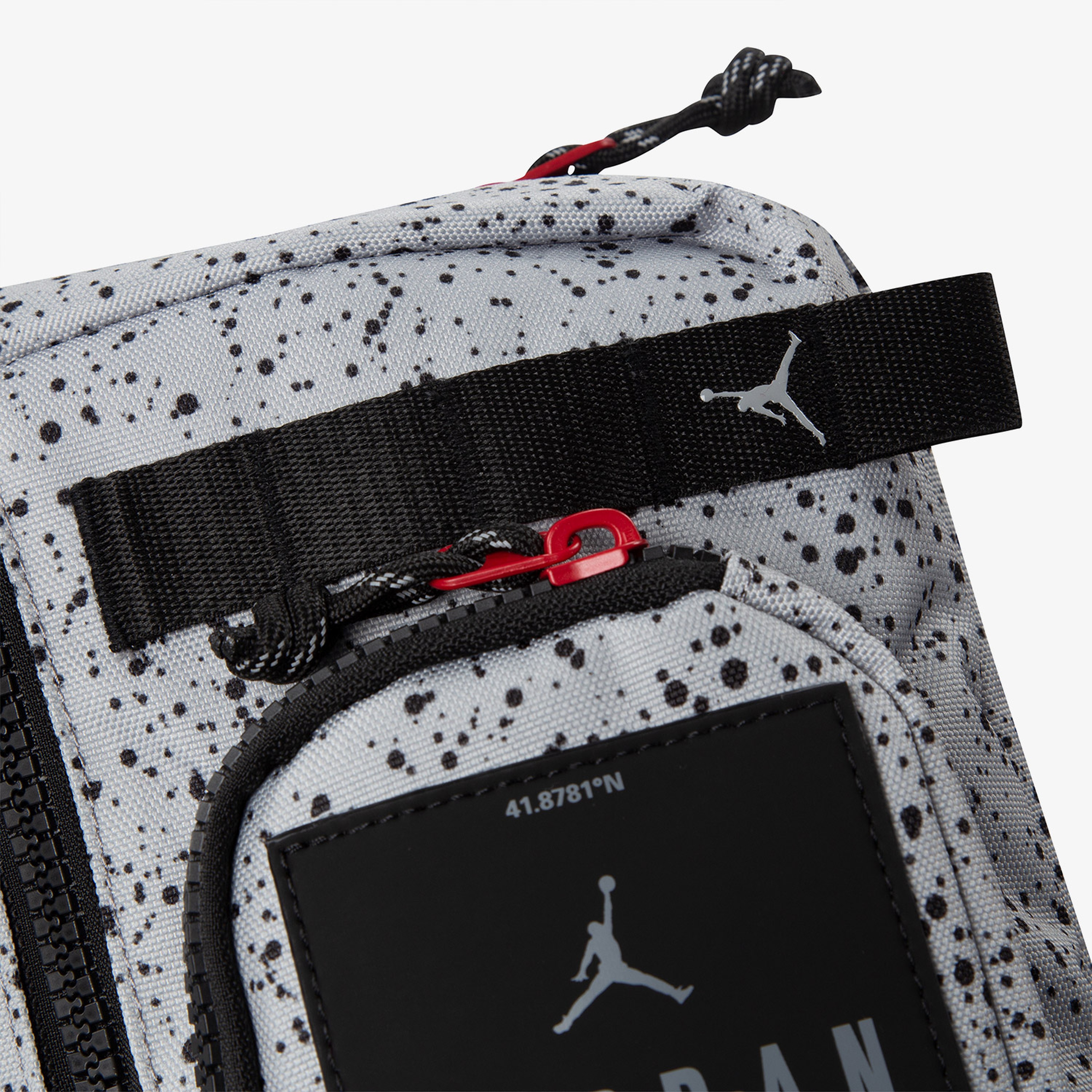 Nike Air Jordan Hesi Crossbody Unisex Gri Omuz Çantası
