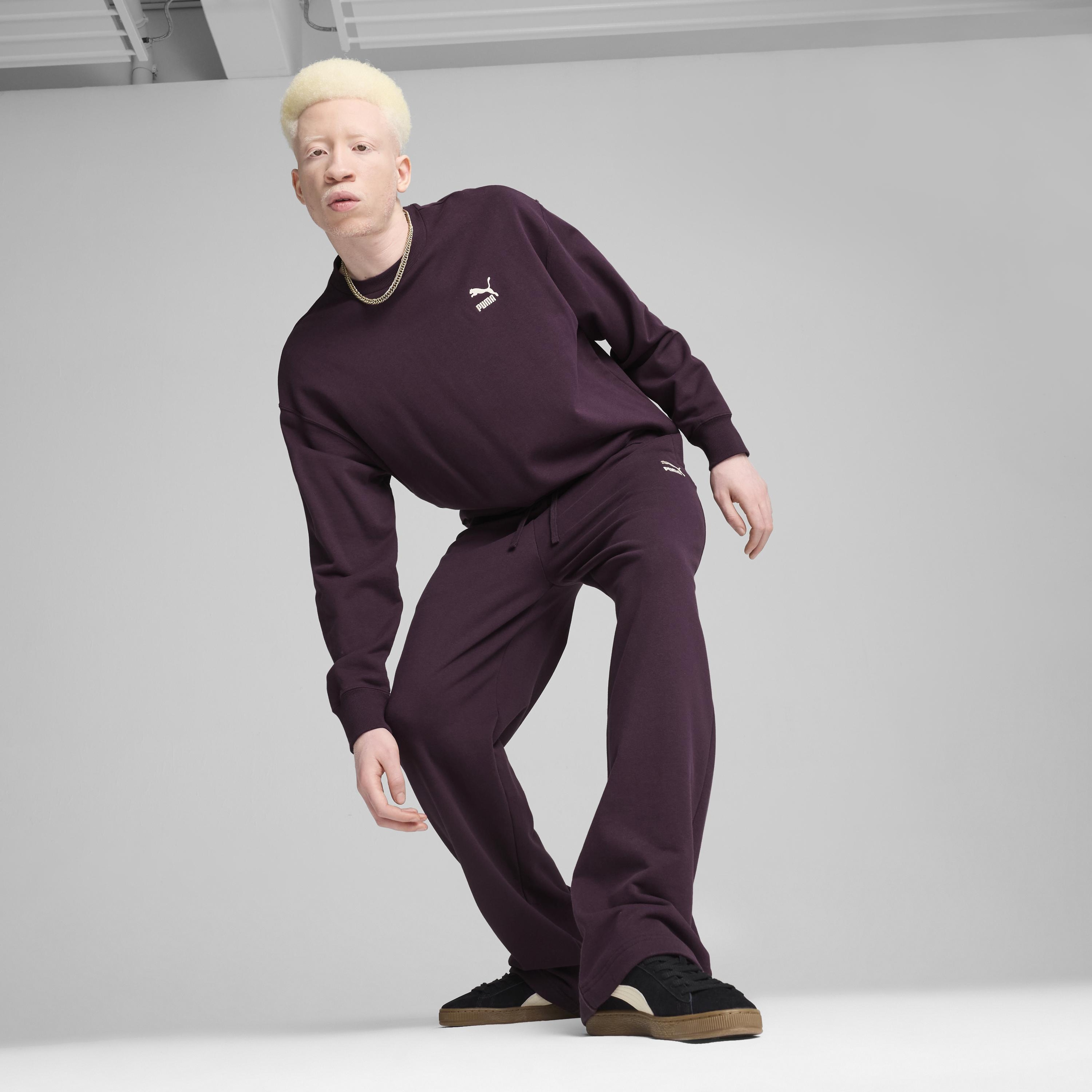 Puma Better Classic Erkek Mor Günlük Sweatshirt