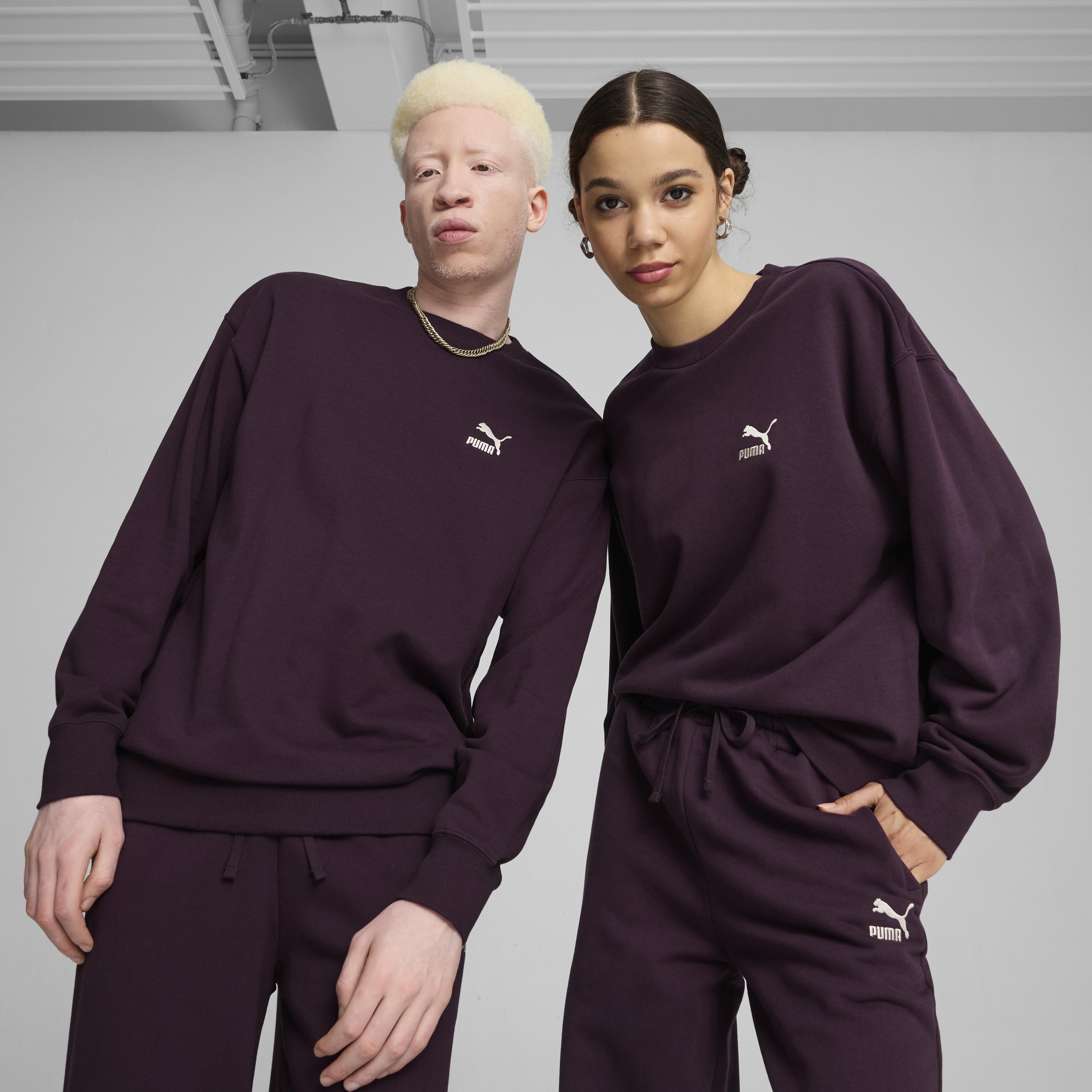 Puma Better Classic Erkek Mor Günlük Sweatshirt