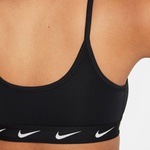 Nike Dri-Fit One High Collar Çocuk Siyah Antrenman Bra