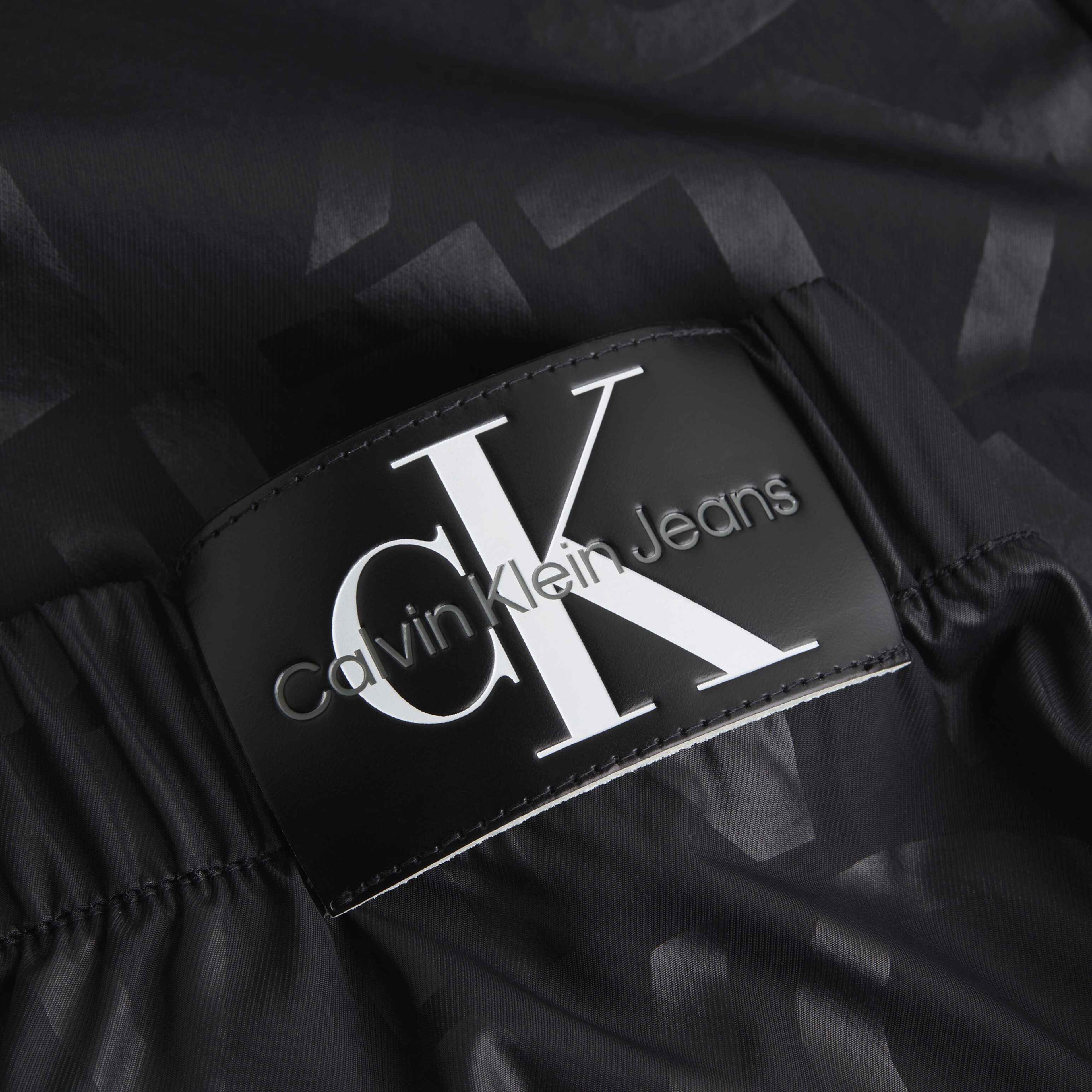 Calvin Klein Jeans Black And White Kadın Siyah Pantolon