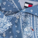 Tommy Jeans Regular Aop Erkek Mavi Gömlek