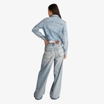 Tommy Jeans Classic Trucker Kadın Denim Mavi Ceket