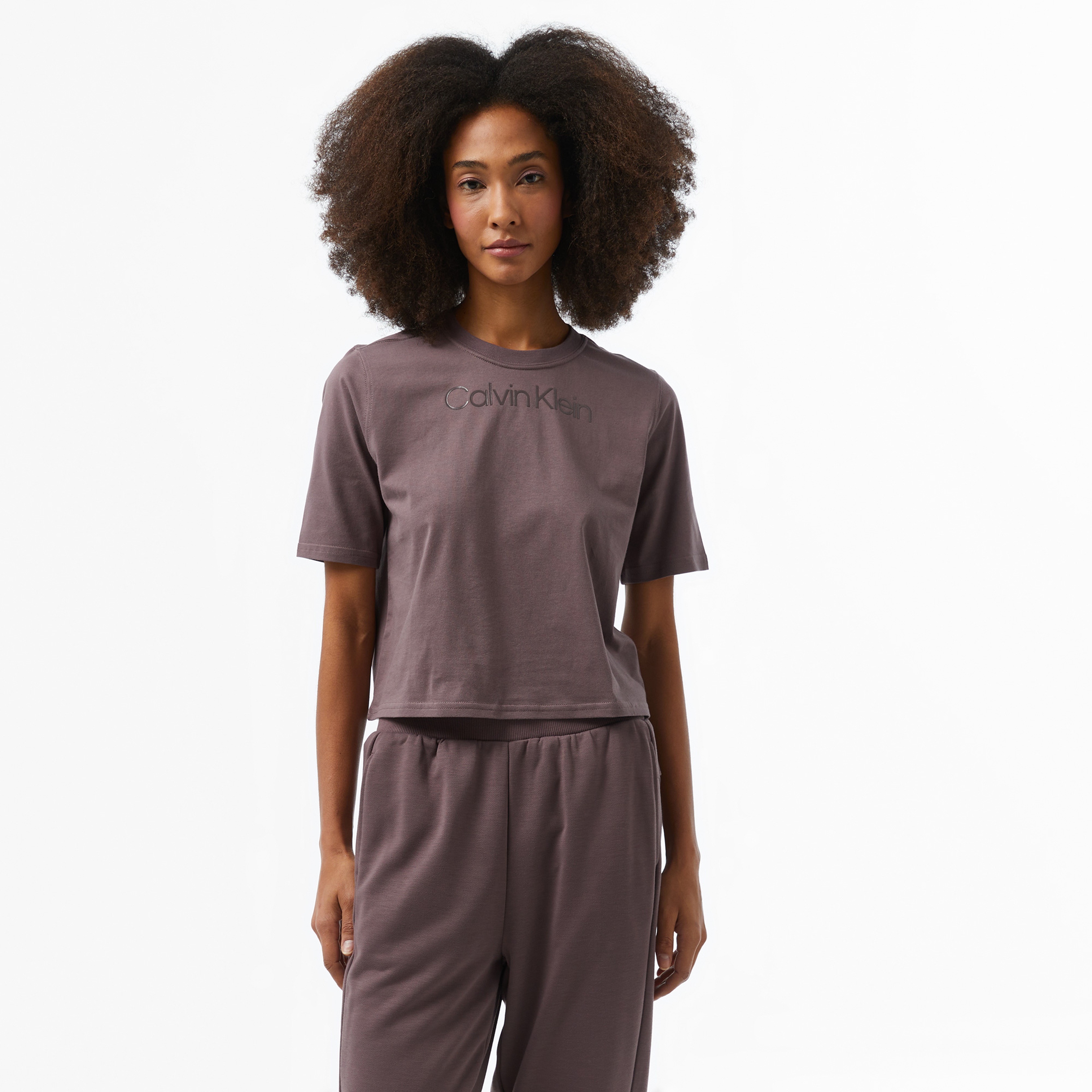 Calvin Klein Kadın Kırmızı T-Shirt