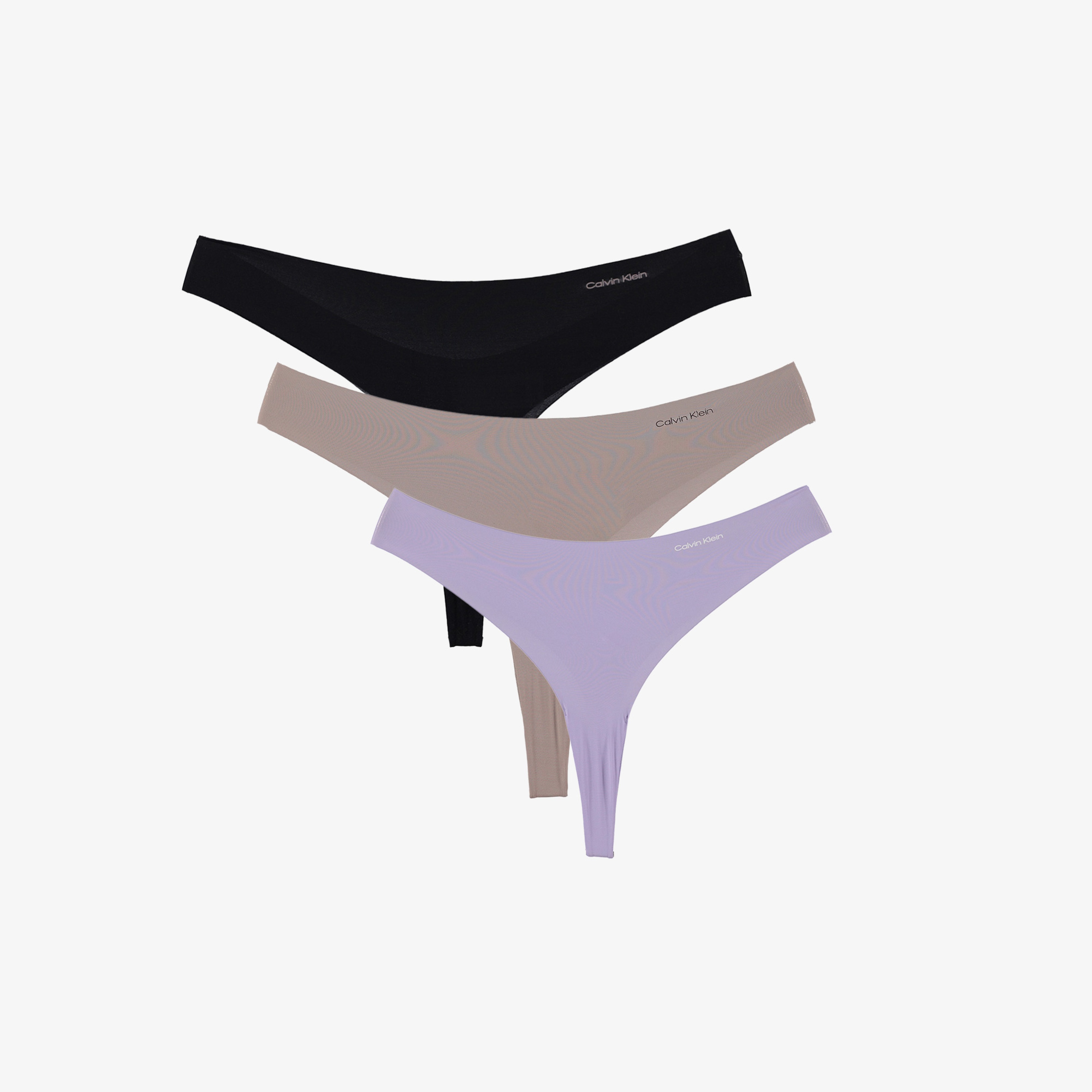 Calvin Klein Thong 3Pk Kadın Renkli Külot