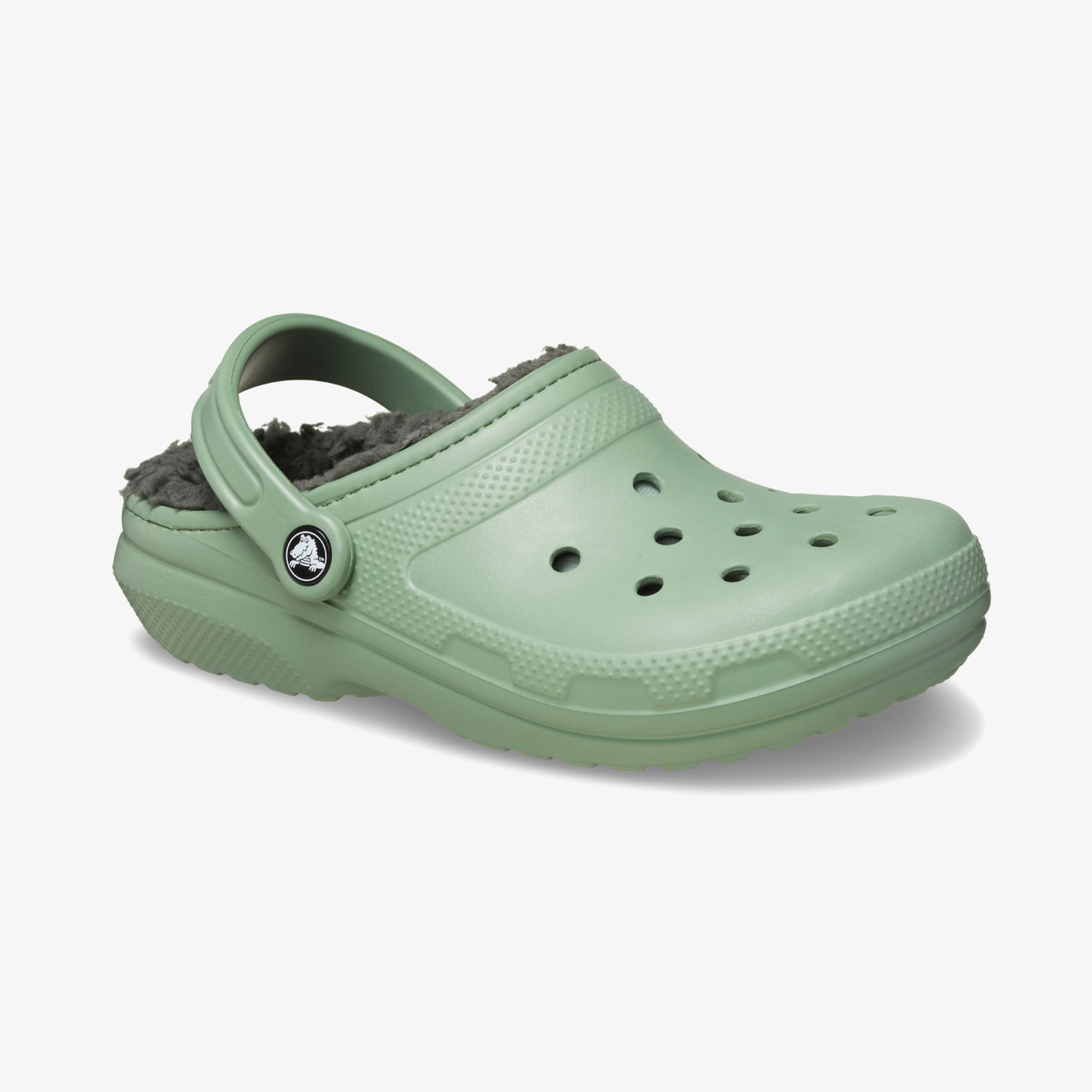 Crocs Classic Lined Clog Unisex Yeşil Terlik