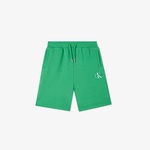 Calvin Klein Monogram Relaxed Çocuk Yeşil Şort
