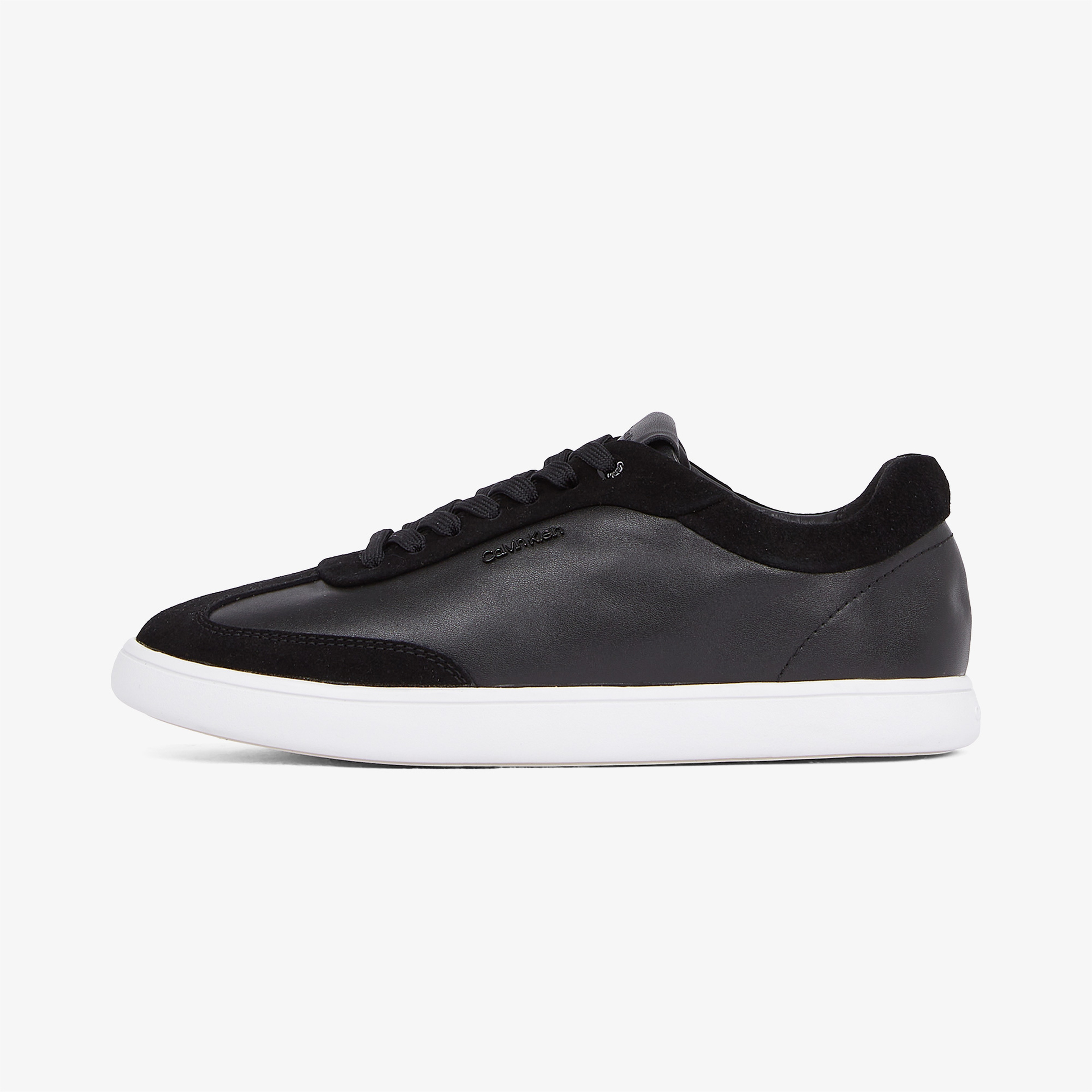 Calvin Klein Cupsole Lace Up - Lth Sue Mix Kadın Siyah Sneaker