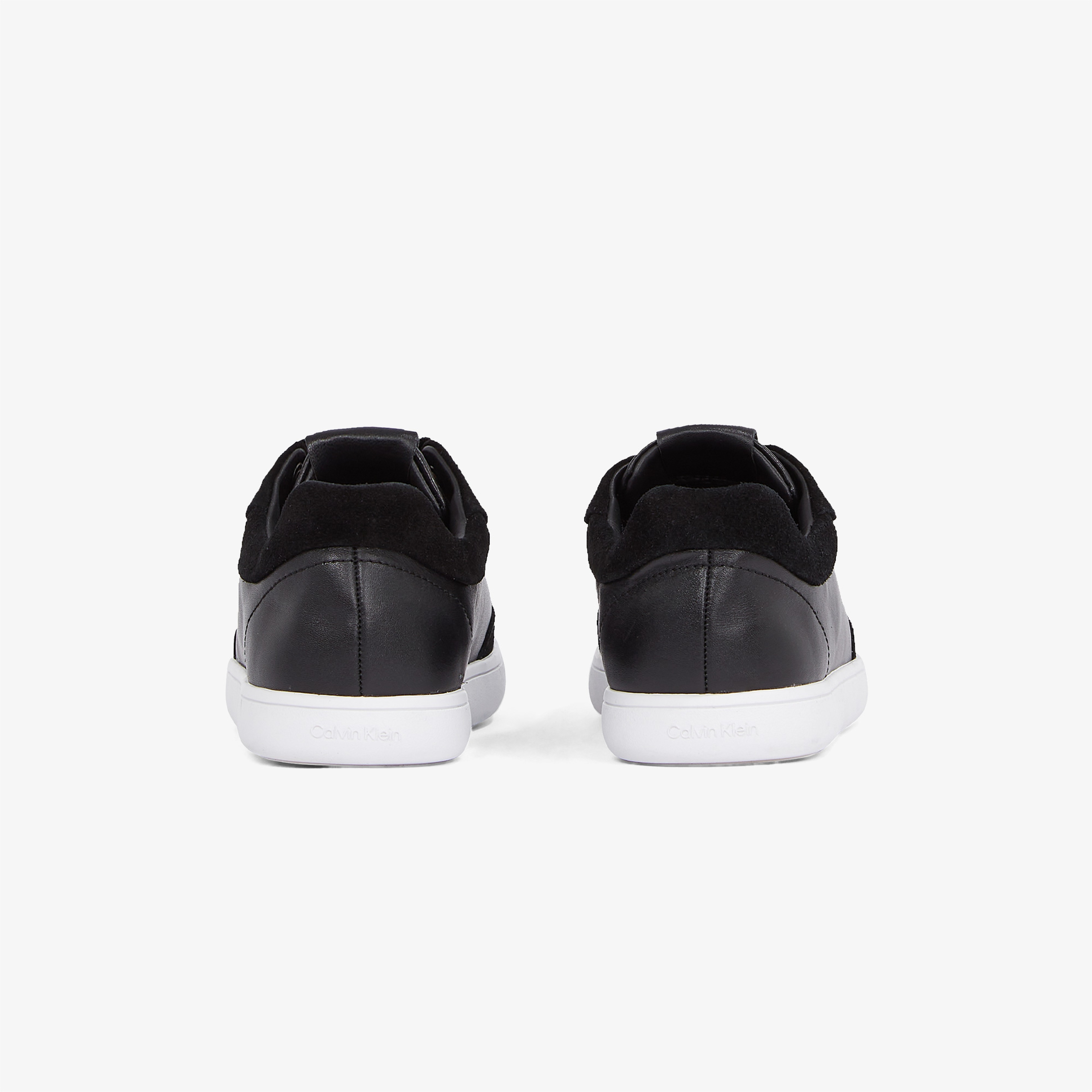 Calvin Klein Cupsole Lace Up - Lth Sue Mix Kadın Siyah Sneaker