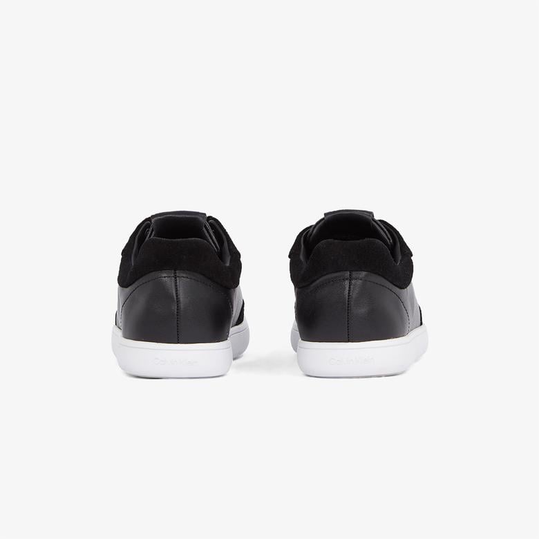 Calvin Klein Cupsole Lace Up - Lth Sue Mix Kadın Siyah Sneaker