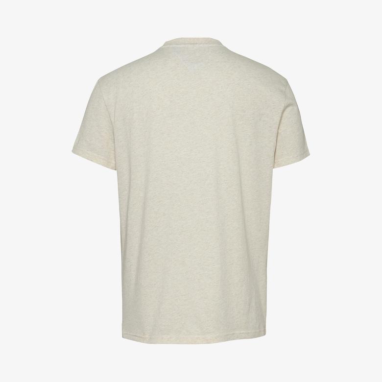 Tommy Hilfiger Erkek Bej T-Shirt