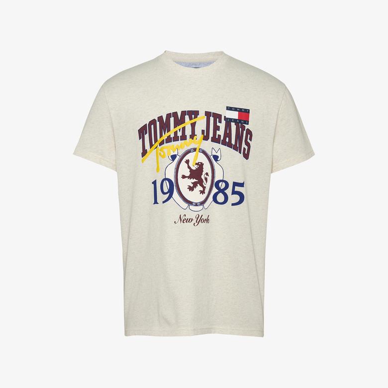 Tommy Hilfiger Erkek Bej T-Shirt