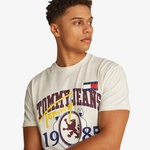 Tommy Hilfiger Erkek Bej T-Shirt