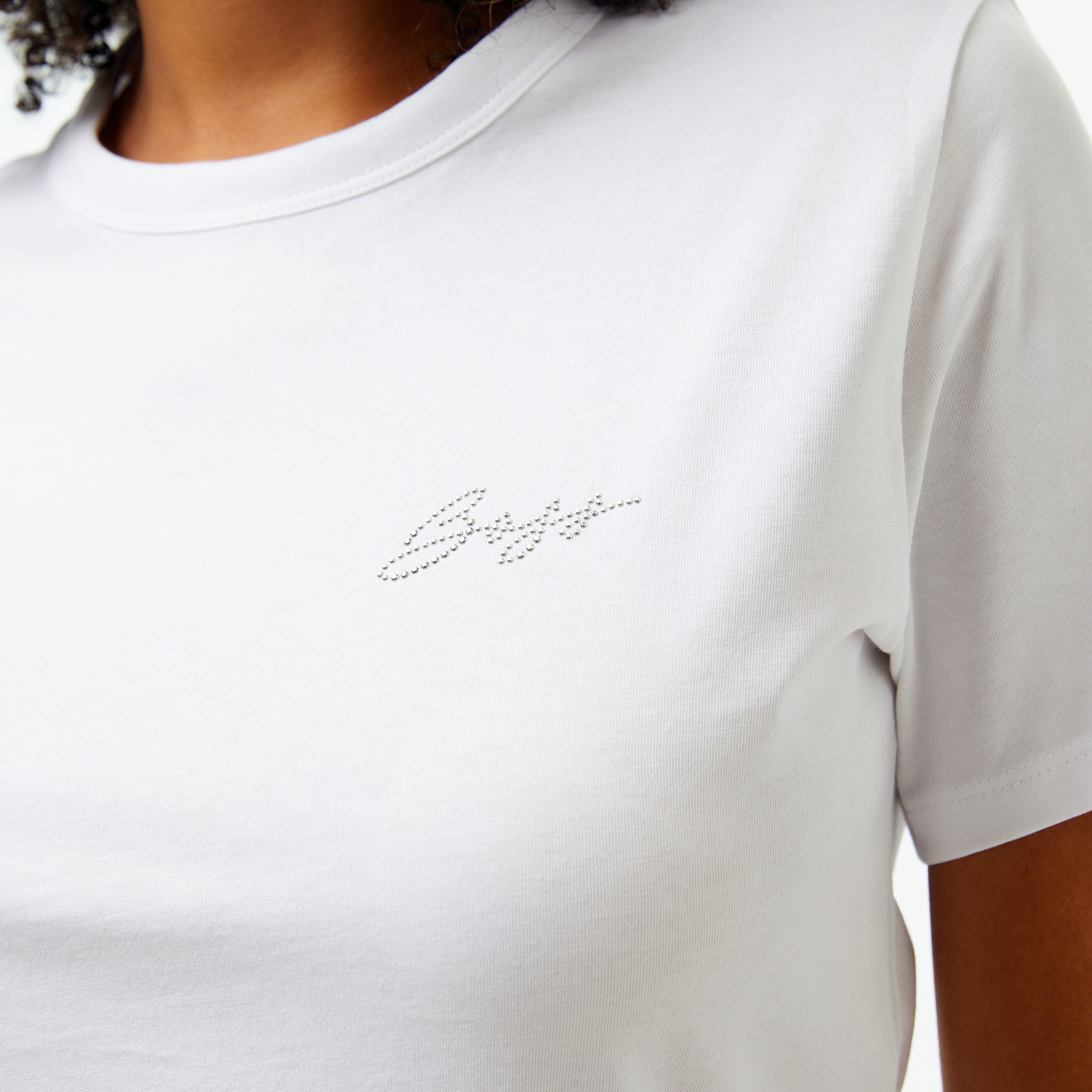 Boss Kadın Beyaz T-Shirt
