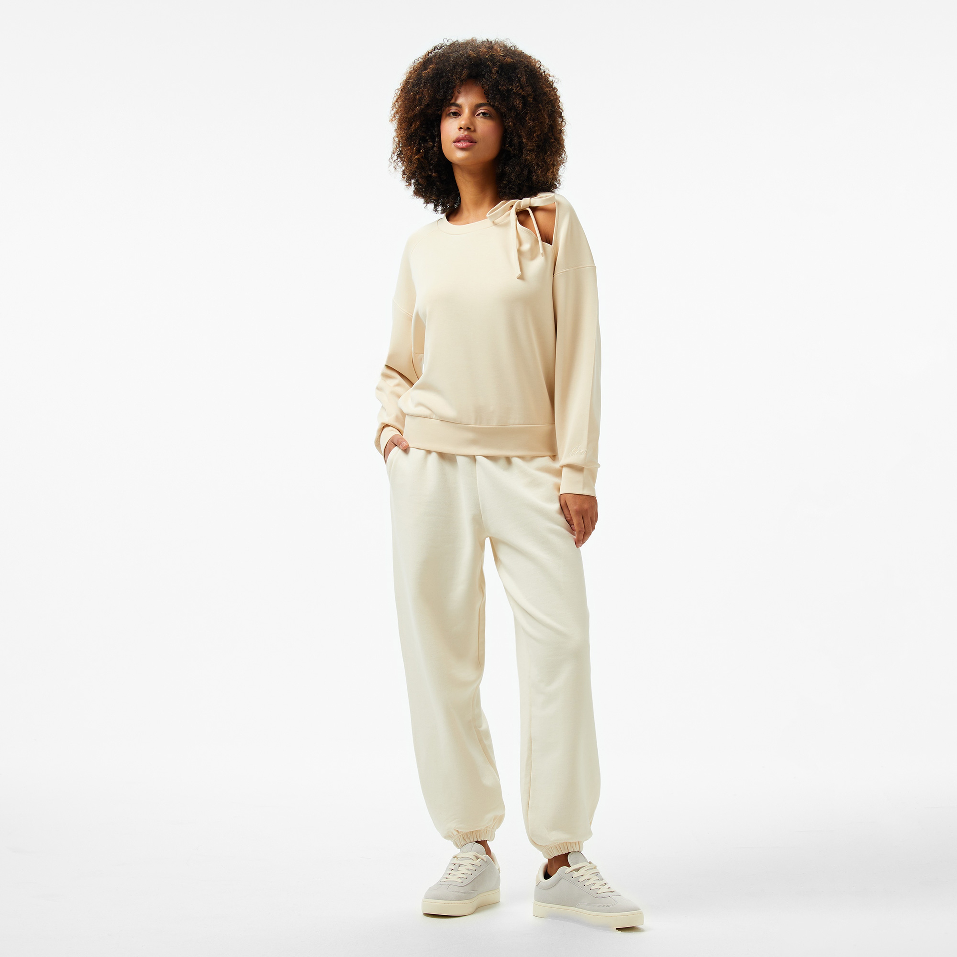 Boss Kadın Bej Eşofman