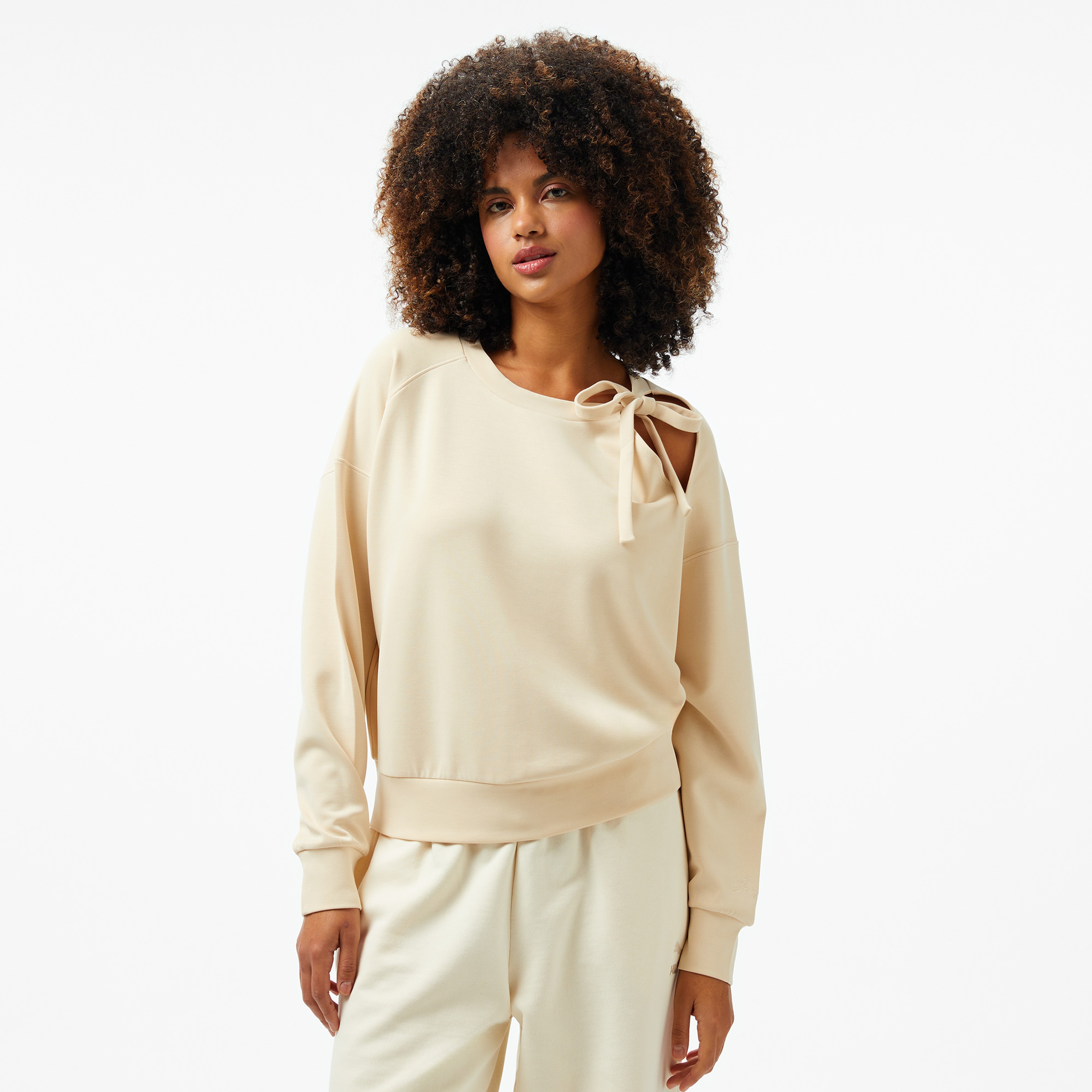 Boss Kadın Bej Eşofman