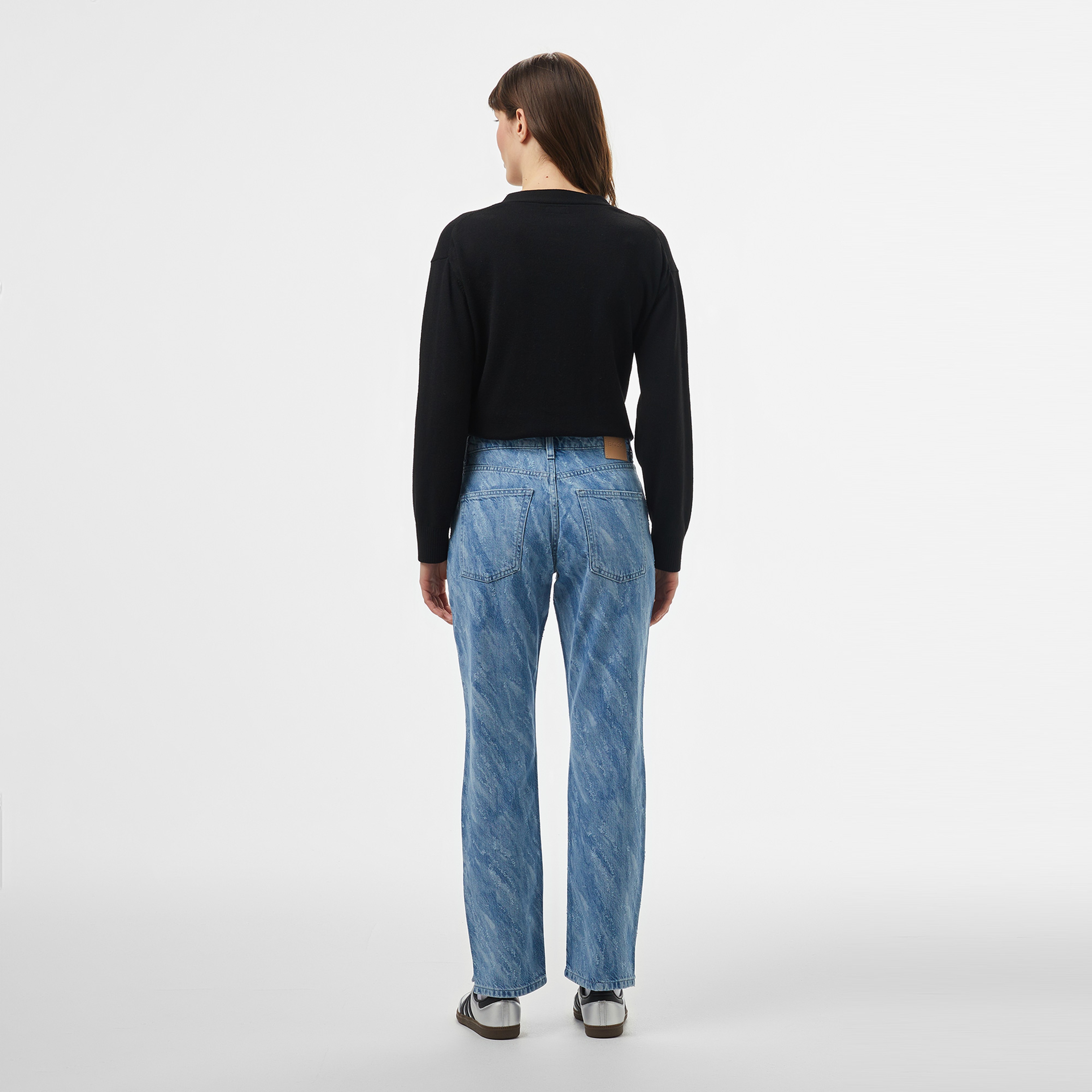 Boss Kadın Lacivert Pantolon