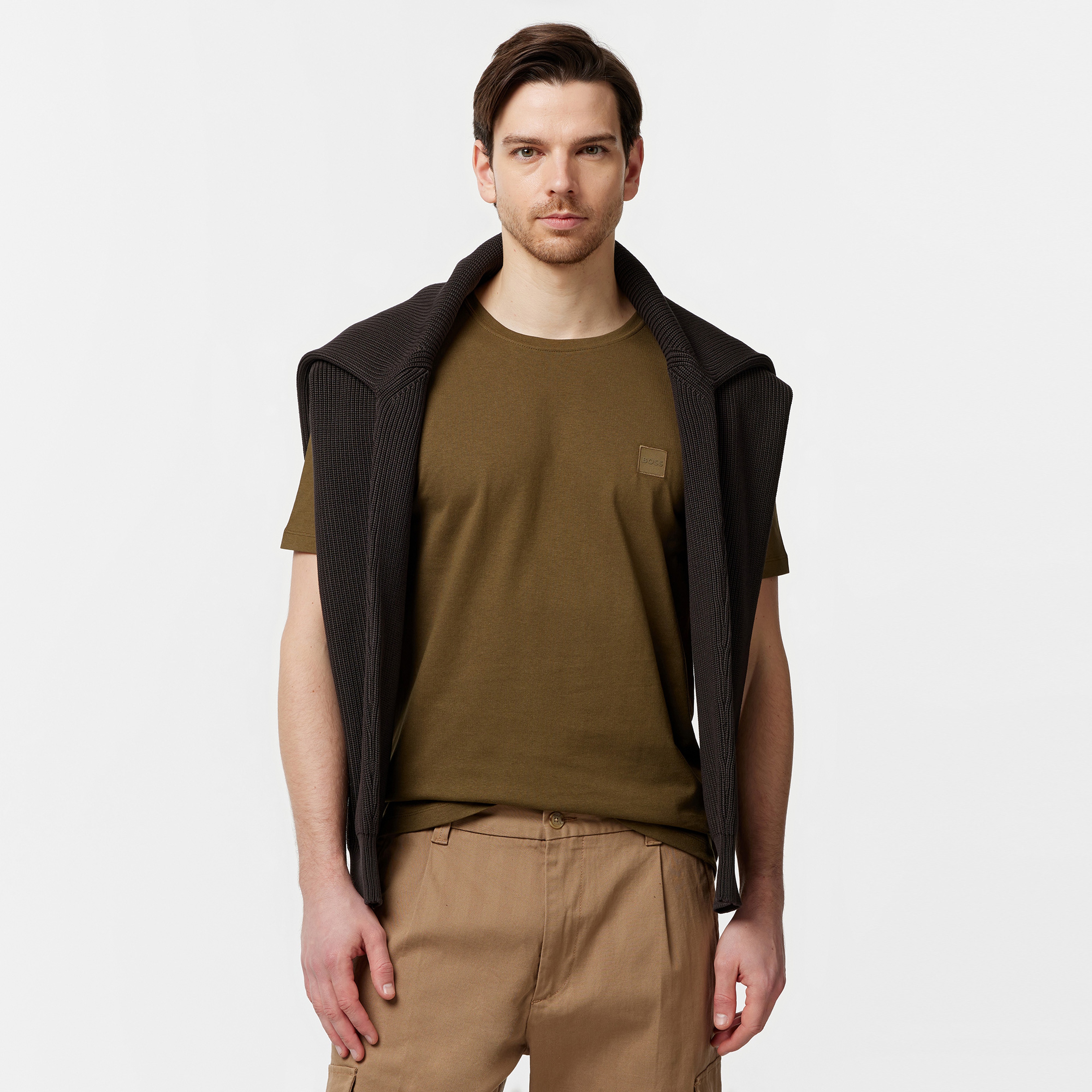 Boss Erkek Yeşil T-Shirt