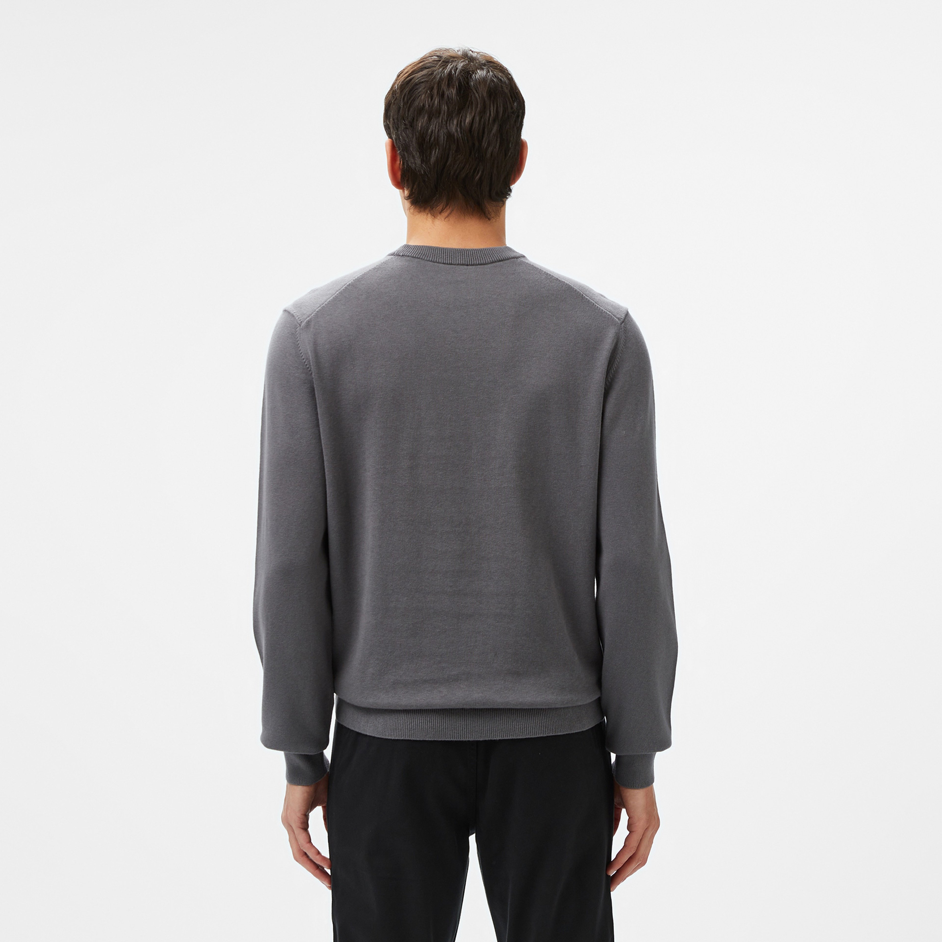 Boss Erkek Gri Triko