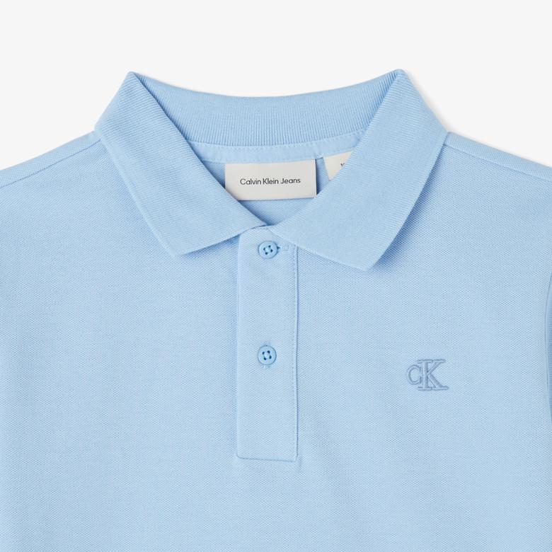 Calvin Klein Essential Ss Reg. Polo Çocuk Mavi Polo