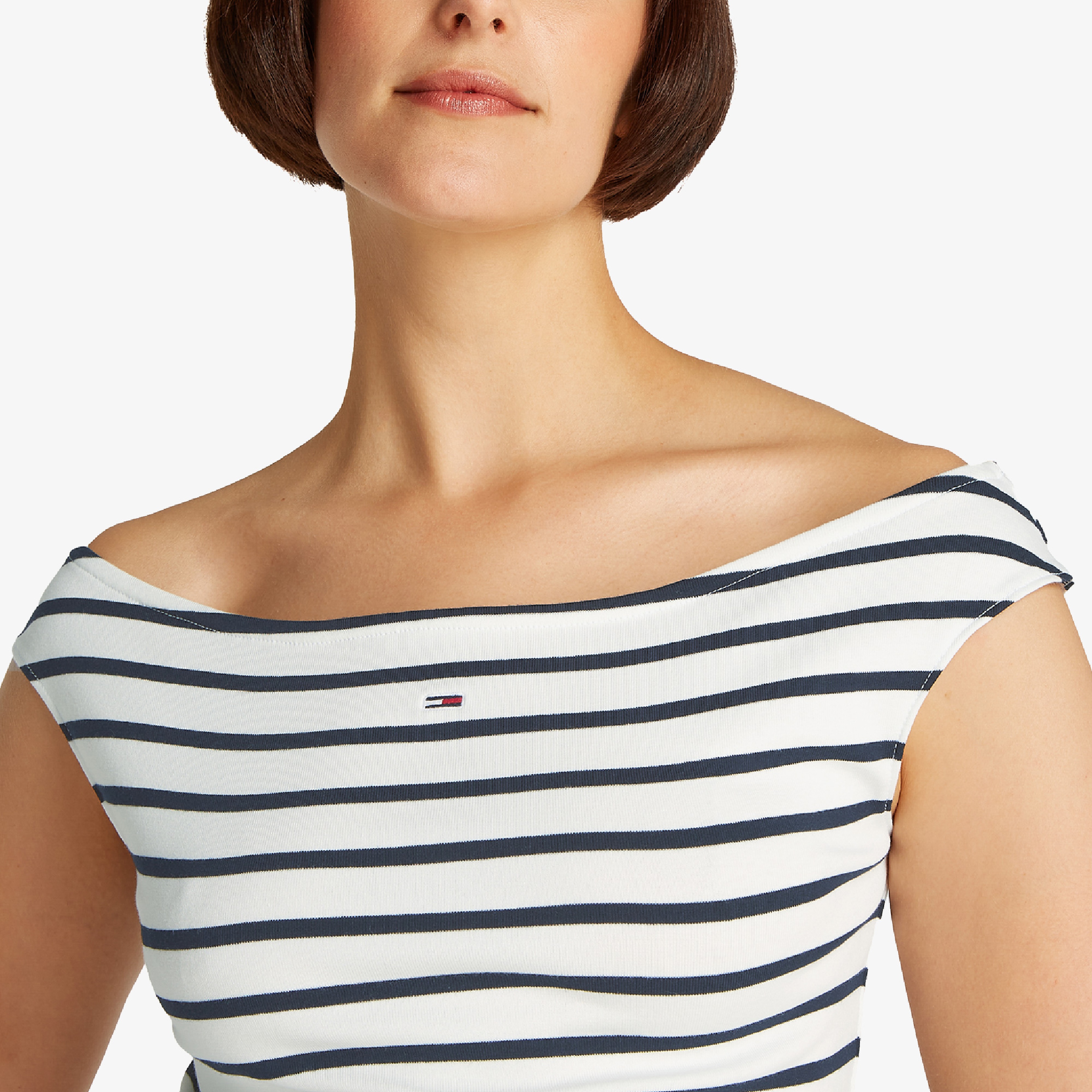 Tommy Hilfiger Kadın Beyaz T-Shirt