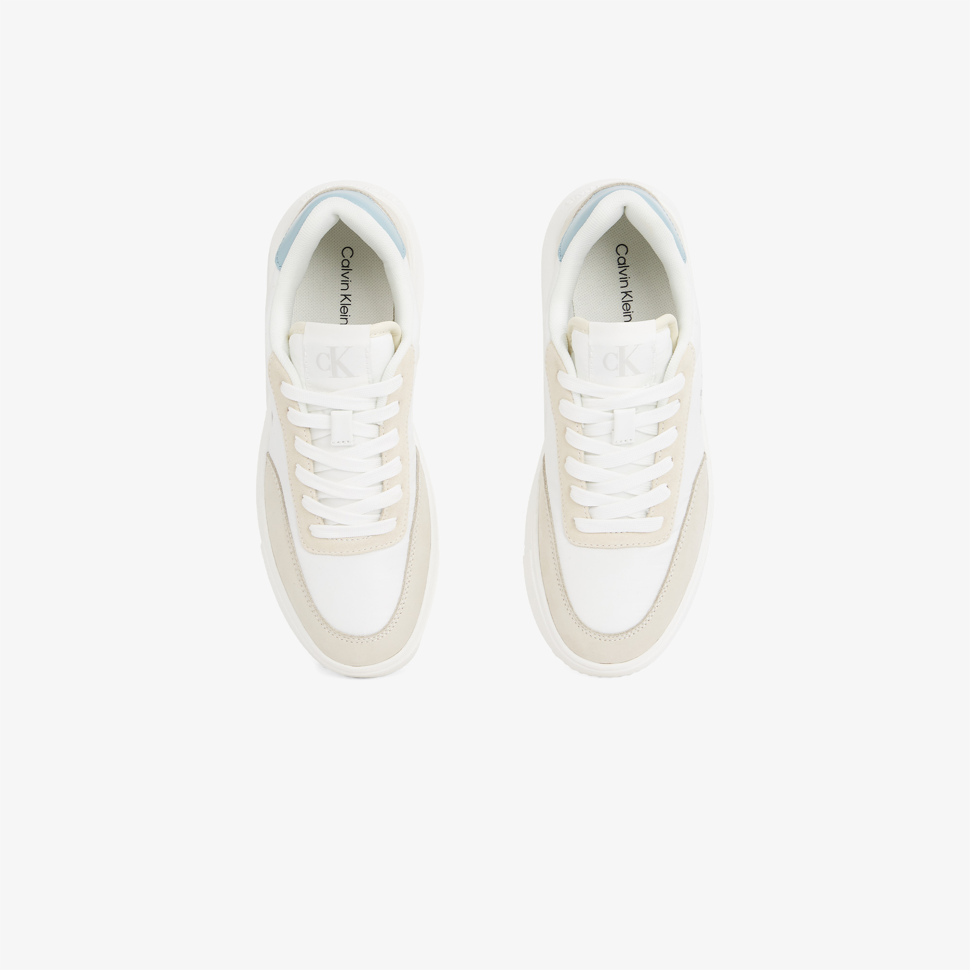 Calvin Klein Kadın Krem Spor Ayakkabı & Spor Ayakkabı & Sneaker