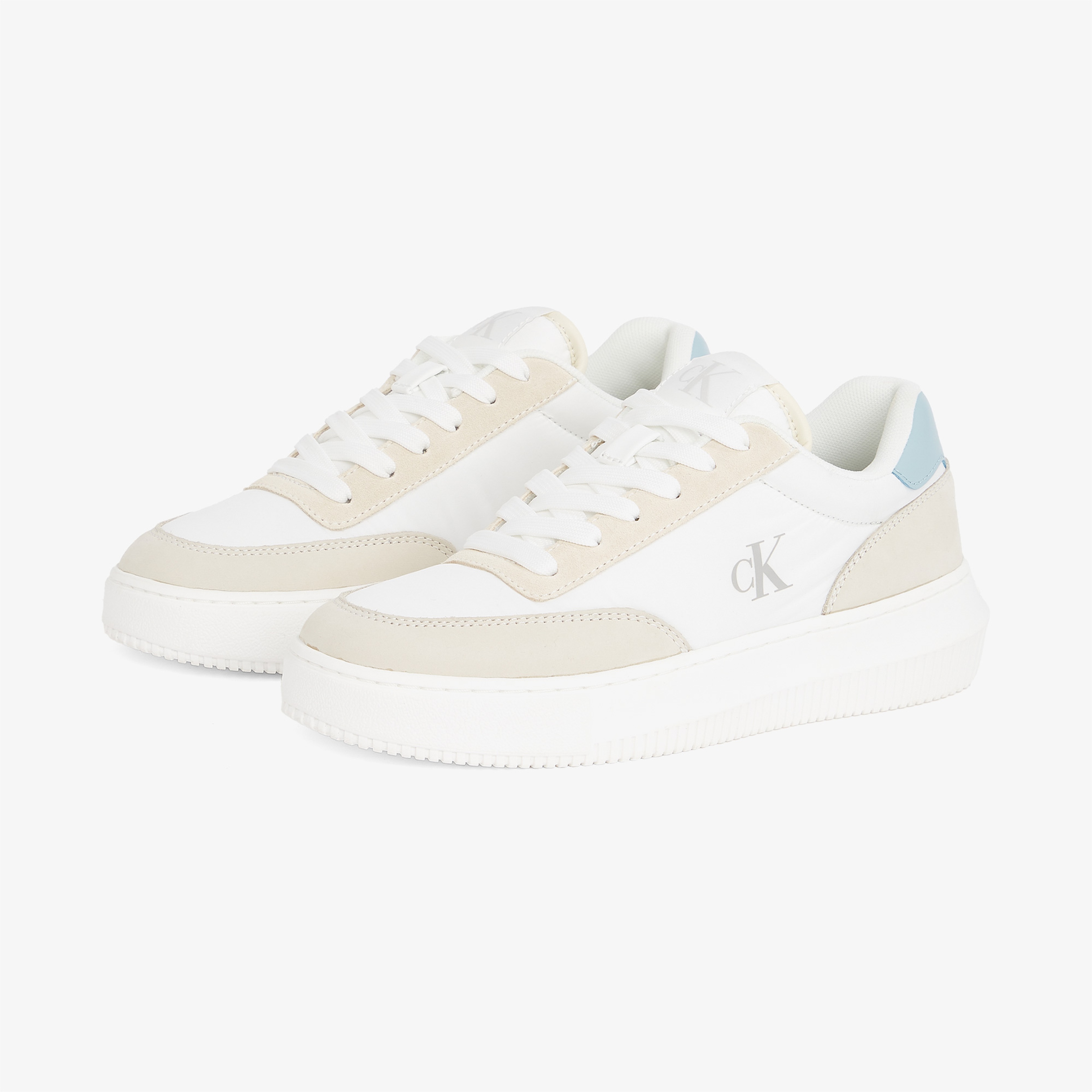 Calvin Klein Kadın Krem Spor Ayakkabı & Spor Ayakkabı & Sneaker