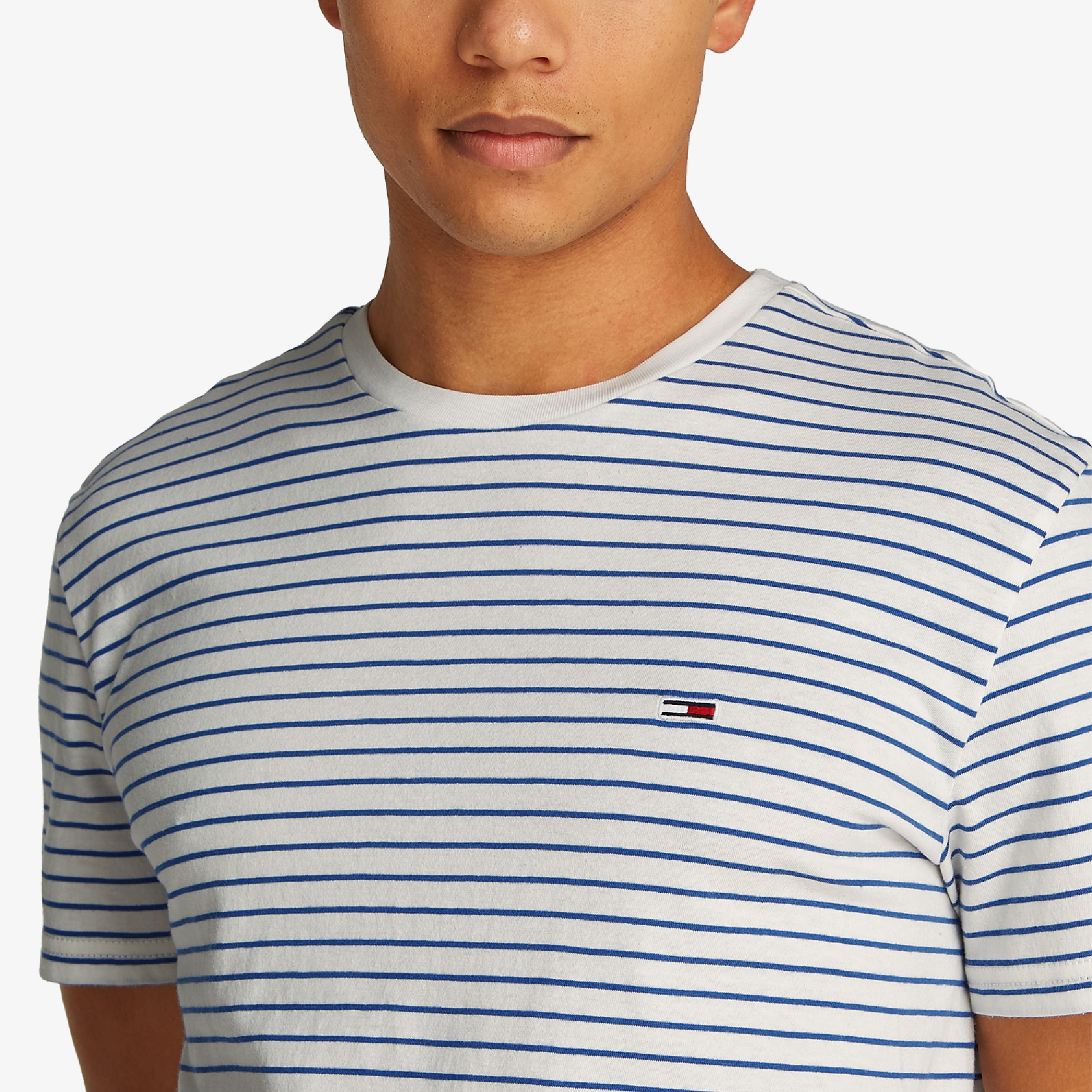 Tommy Hilfiger Erkek Mavi T-Shirt