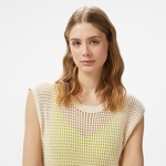 Tommy Hilfiger Crochet Kadın Bej Elbise