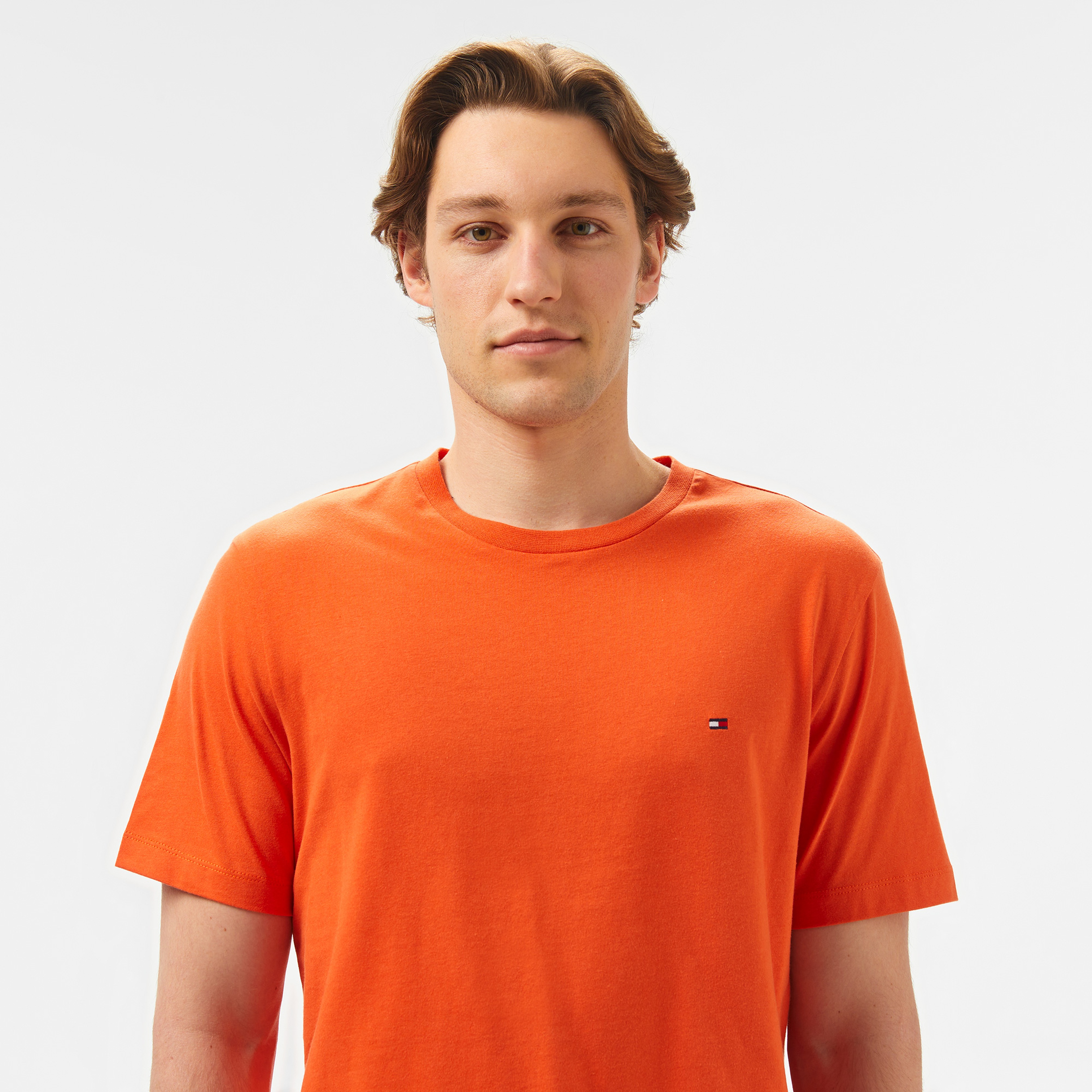 Tommy Hilfiger Erkek Turuncu T-Shirt