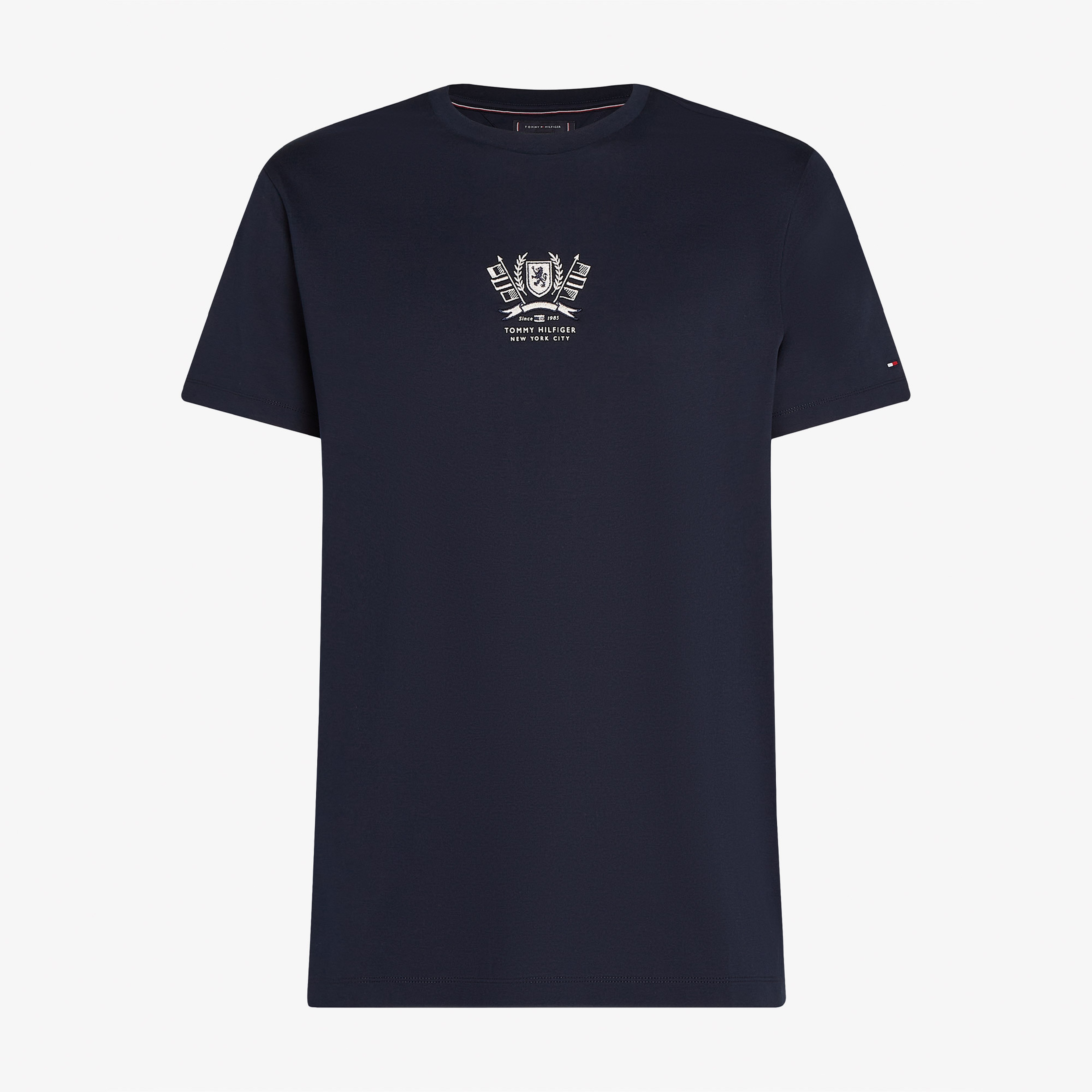 Tommy Hilfiger Erkek Mavi T-Shirt