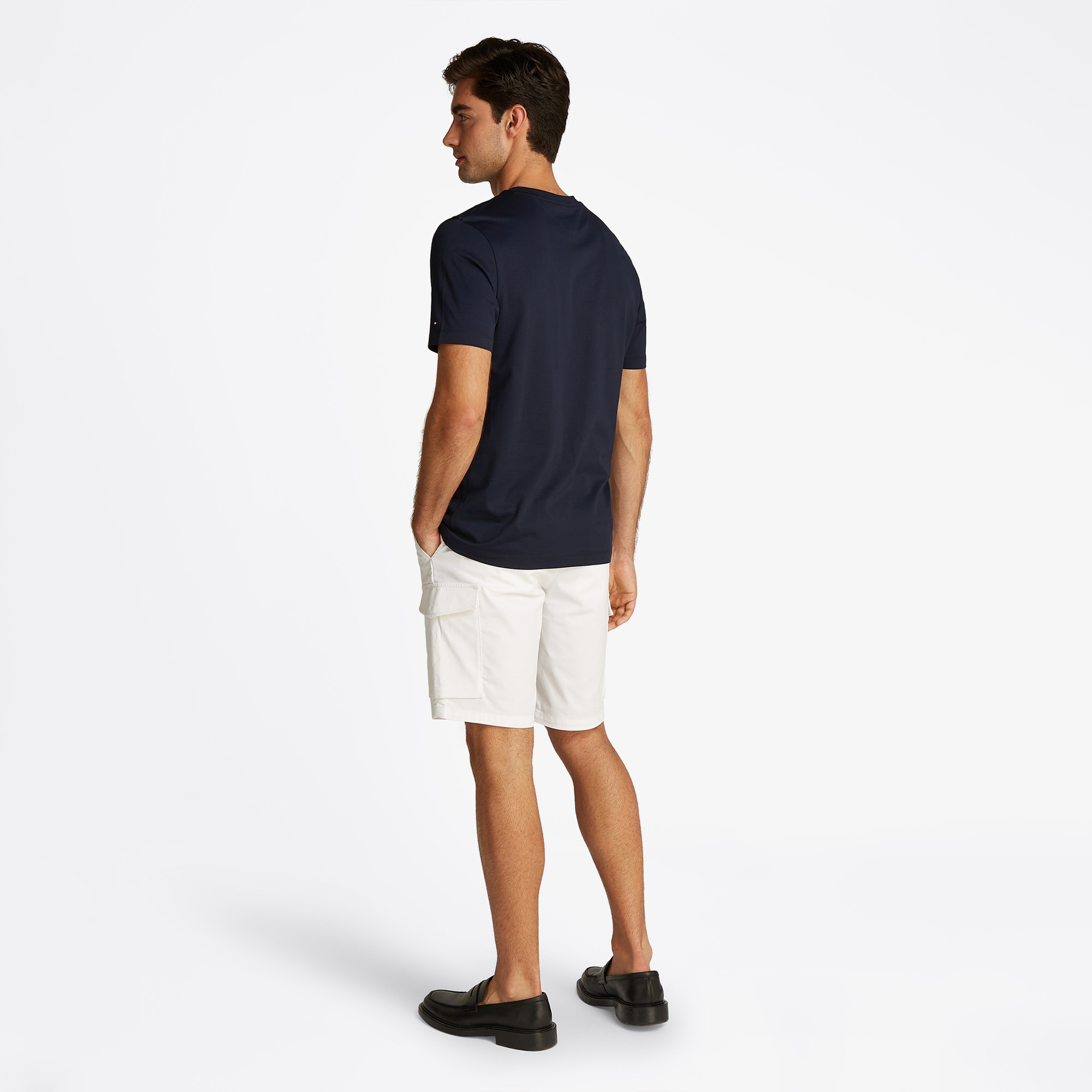 Tommy Hilfiger Erkek Mavi T-Shirt