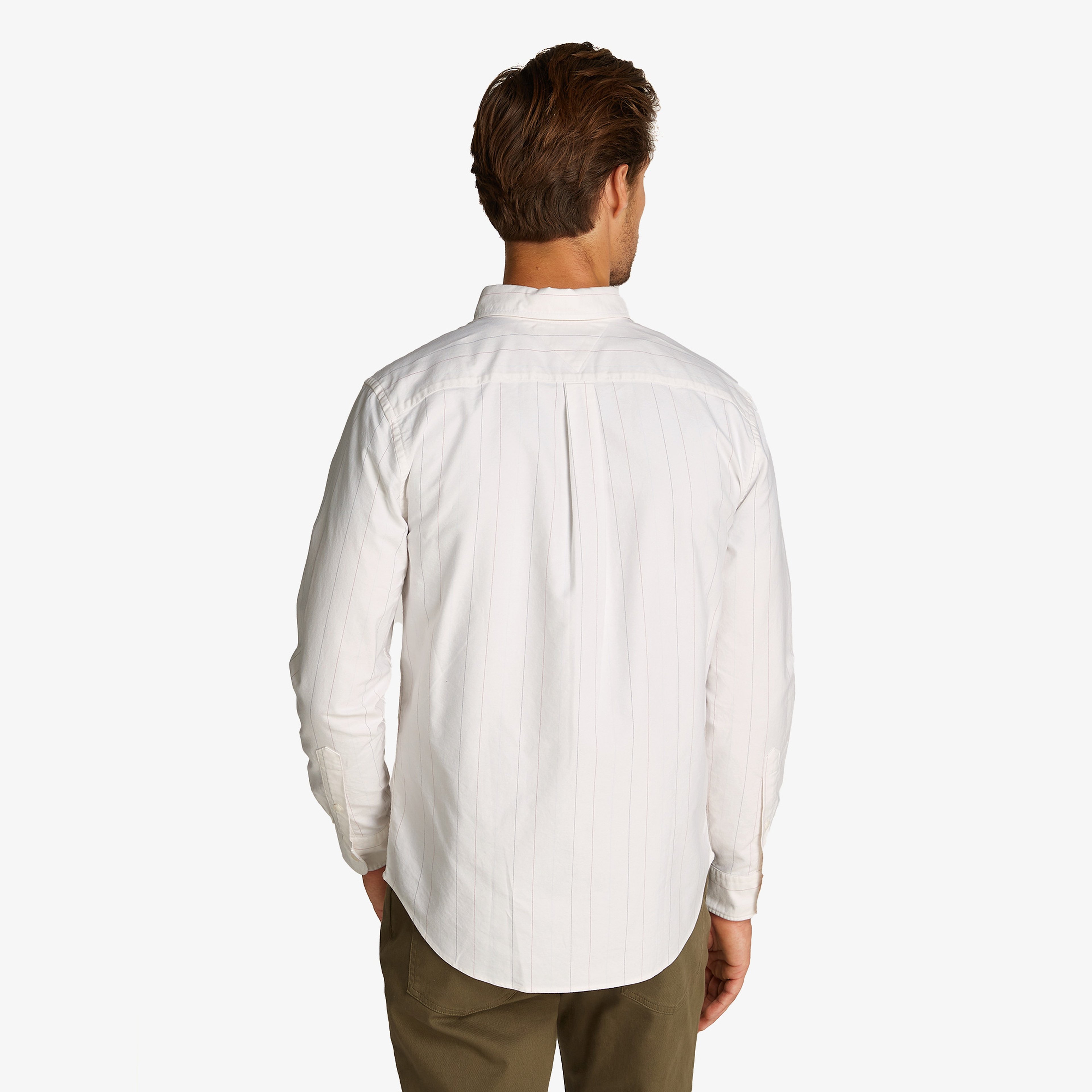 Tommy Hilfiger Heritage Oxford Fine Stp Erkek Beyaz Gömlek