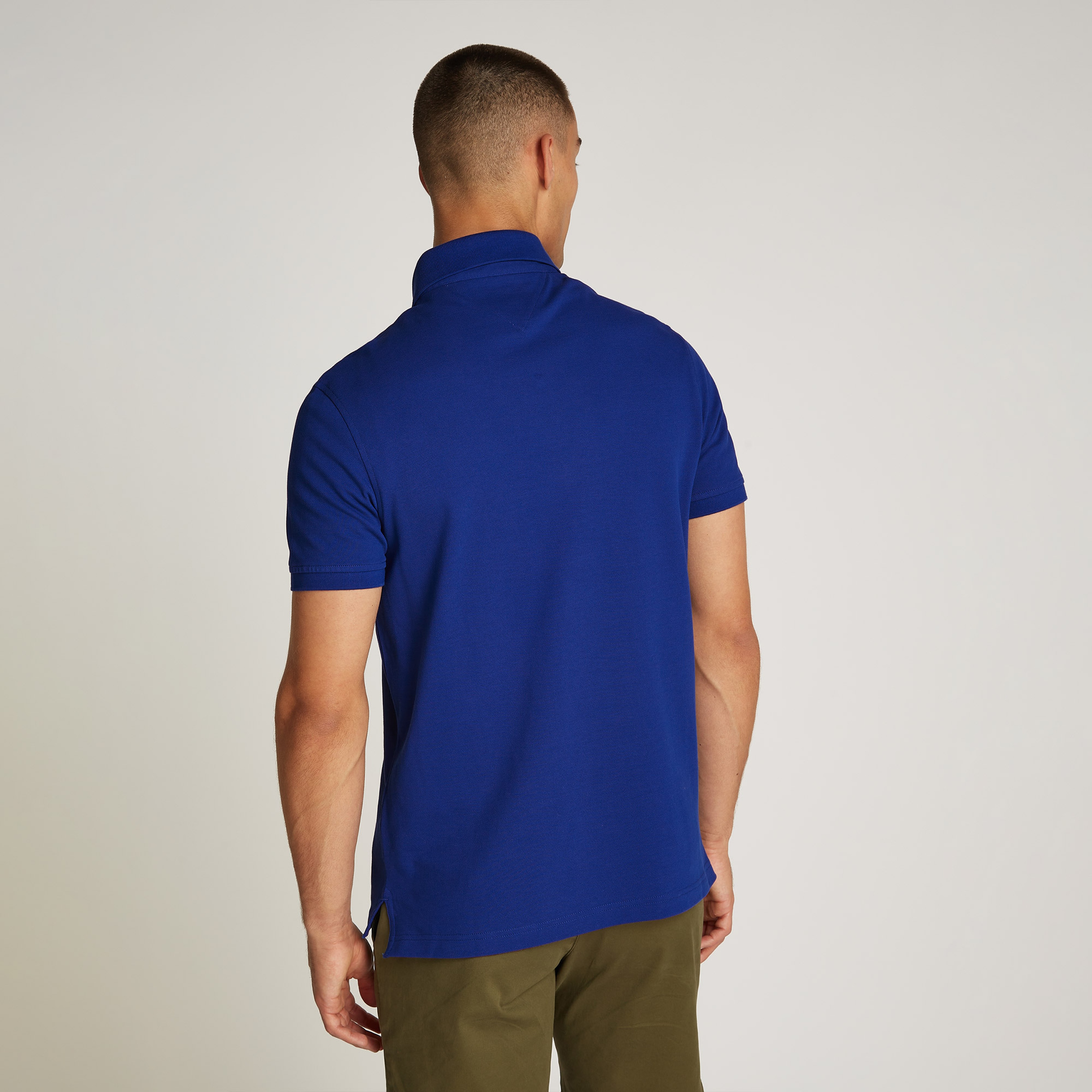 Tommy Hilfiger Erkek Mavi Polo