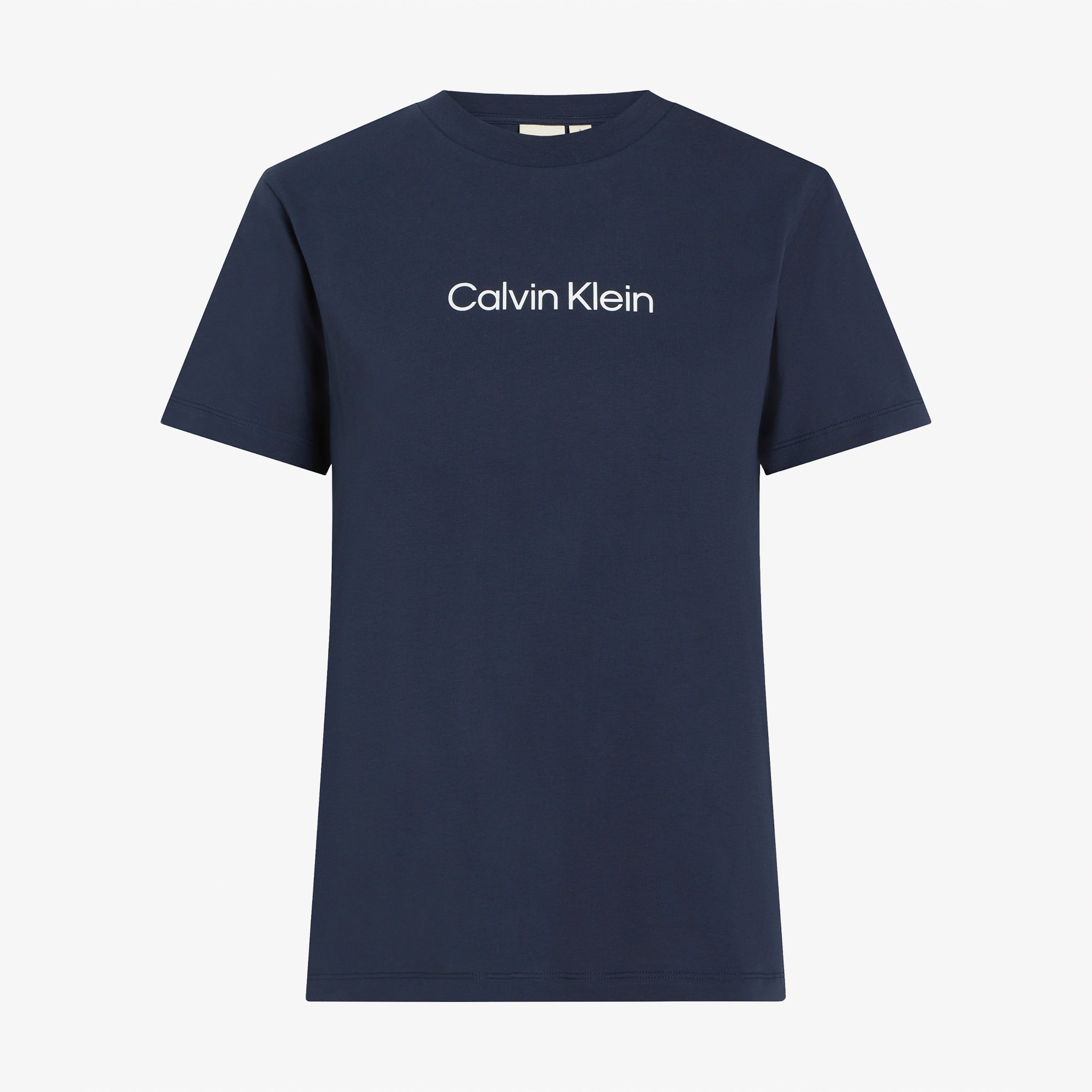 Calvin Klein Hero Logo Regular Kadın Lacivert T-Shirt