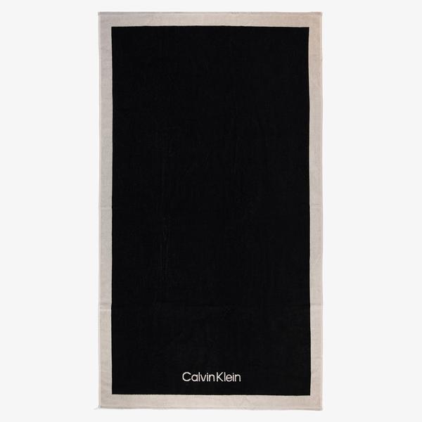 Calvin Klein Unisex Siyah Havlu