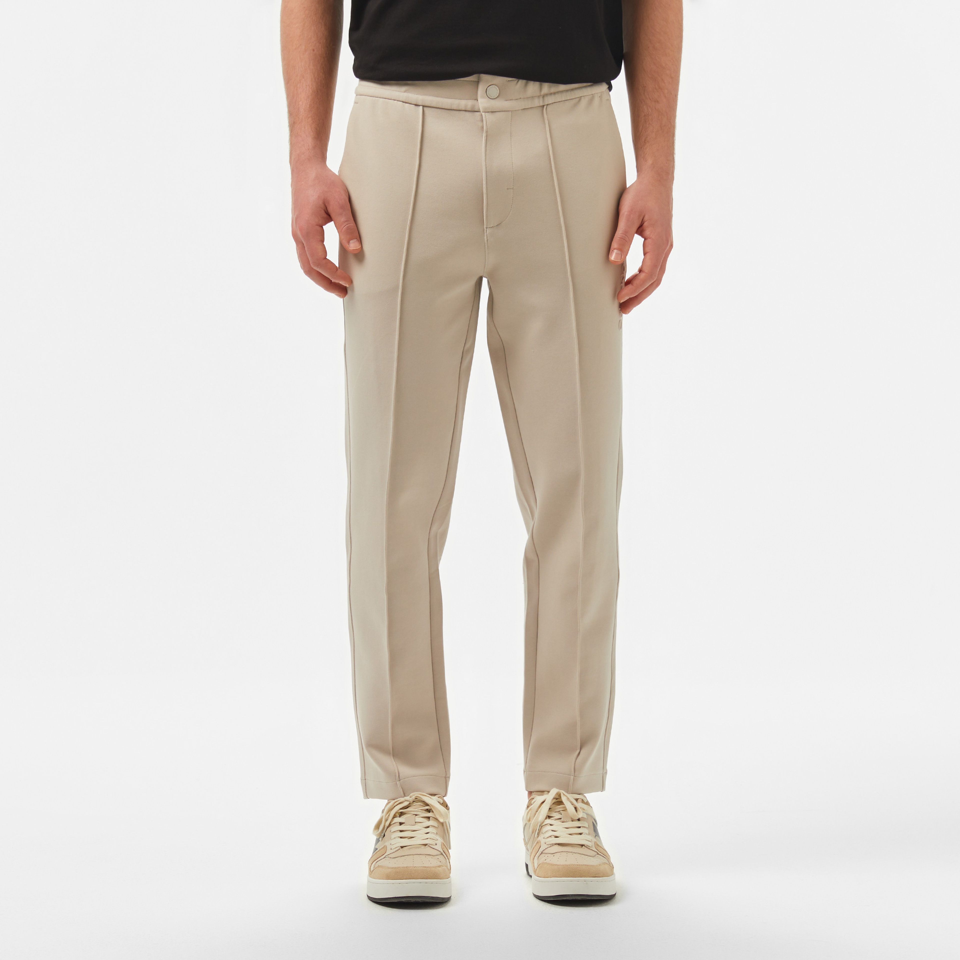 Calvin Klein Tech İnterlo Sweats Erkek Gri Eşofman Altı