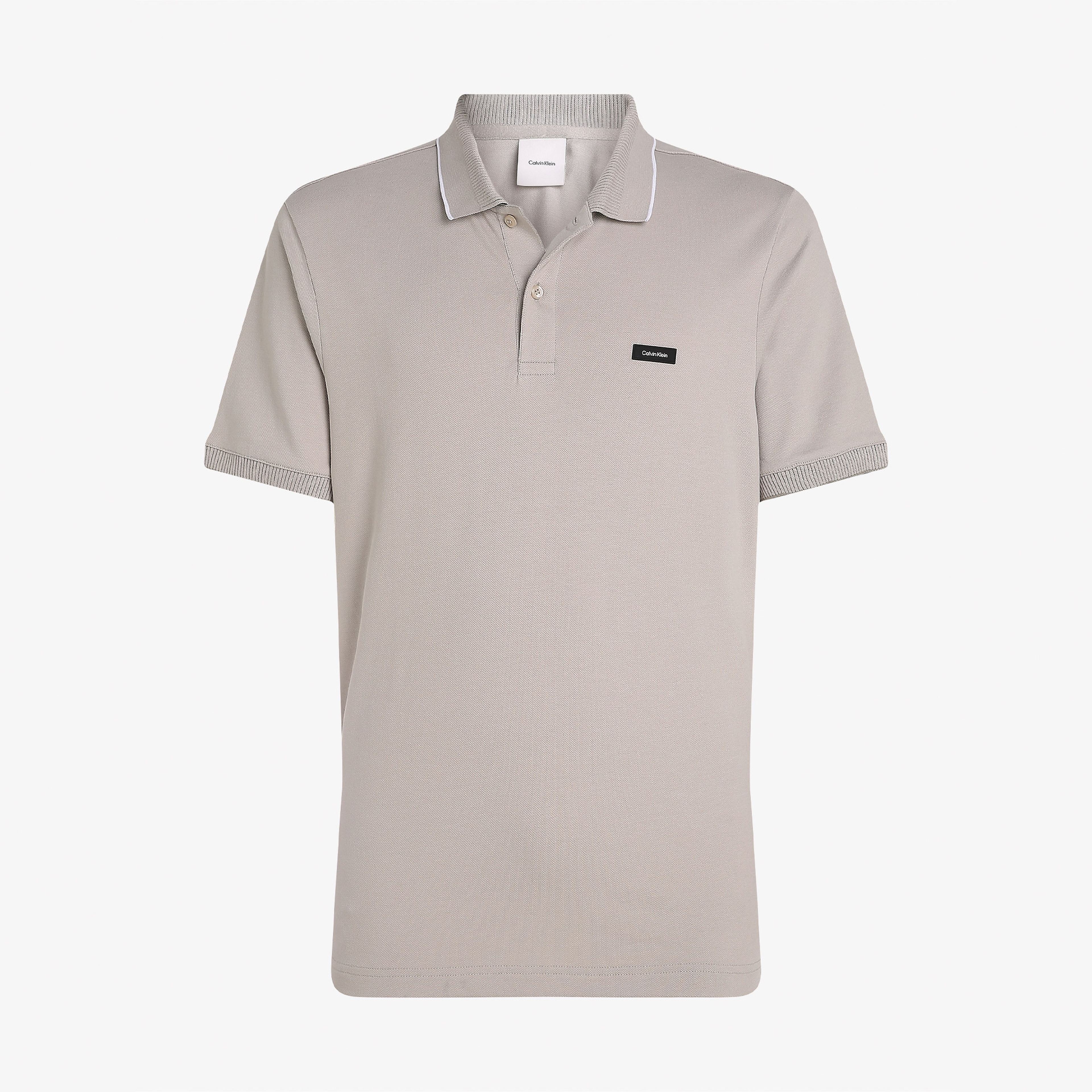 Calvin Klein Erkek Gri Polo
