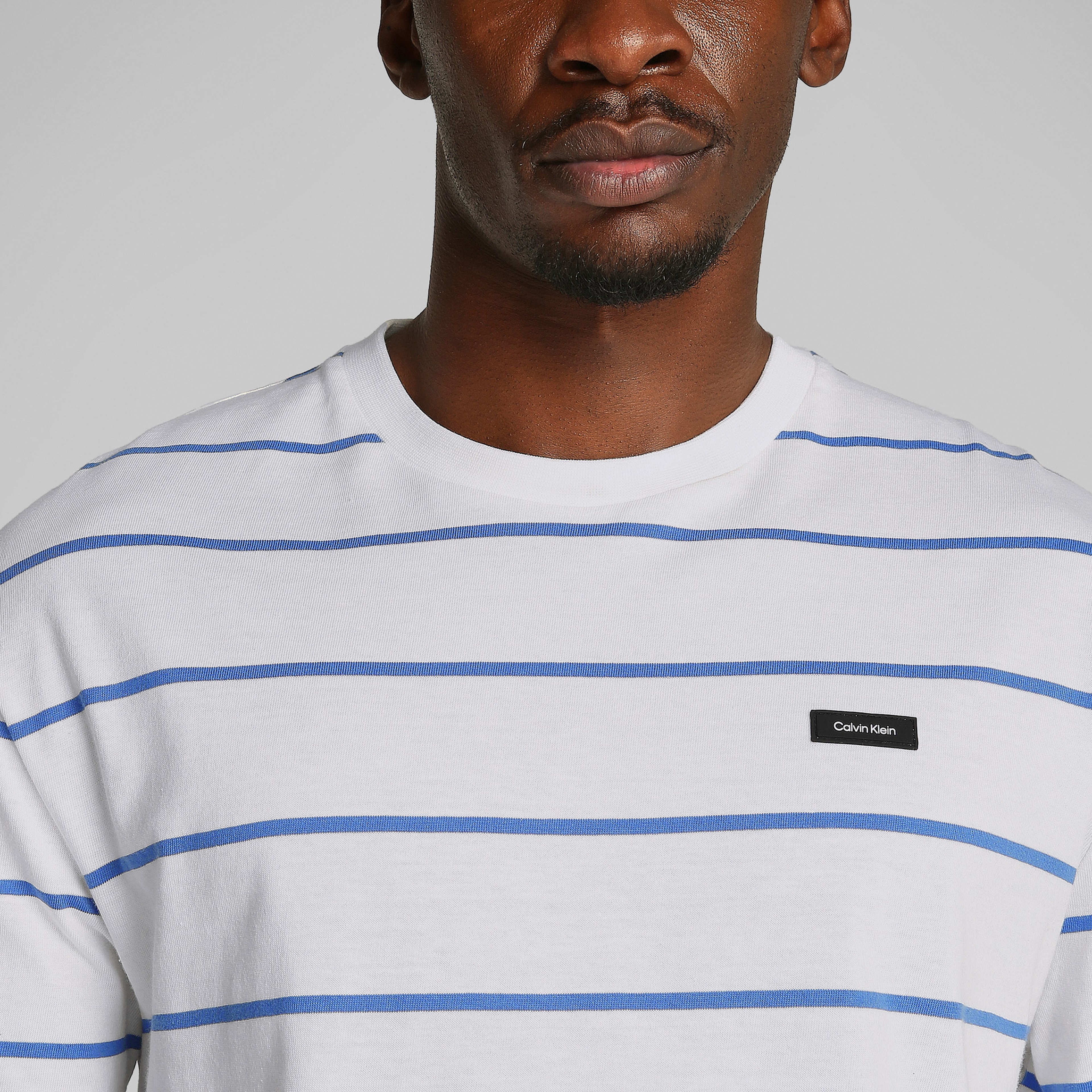 Calvin Klein Erkek Mavi T-Shirt