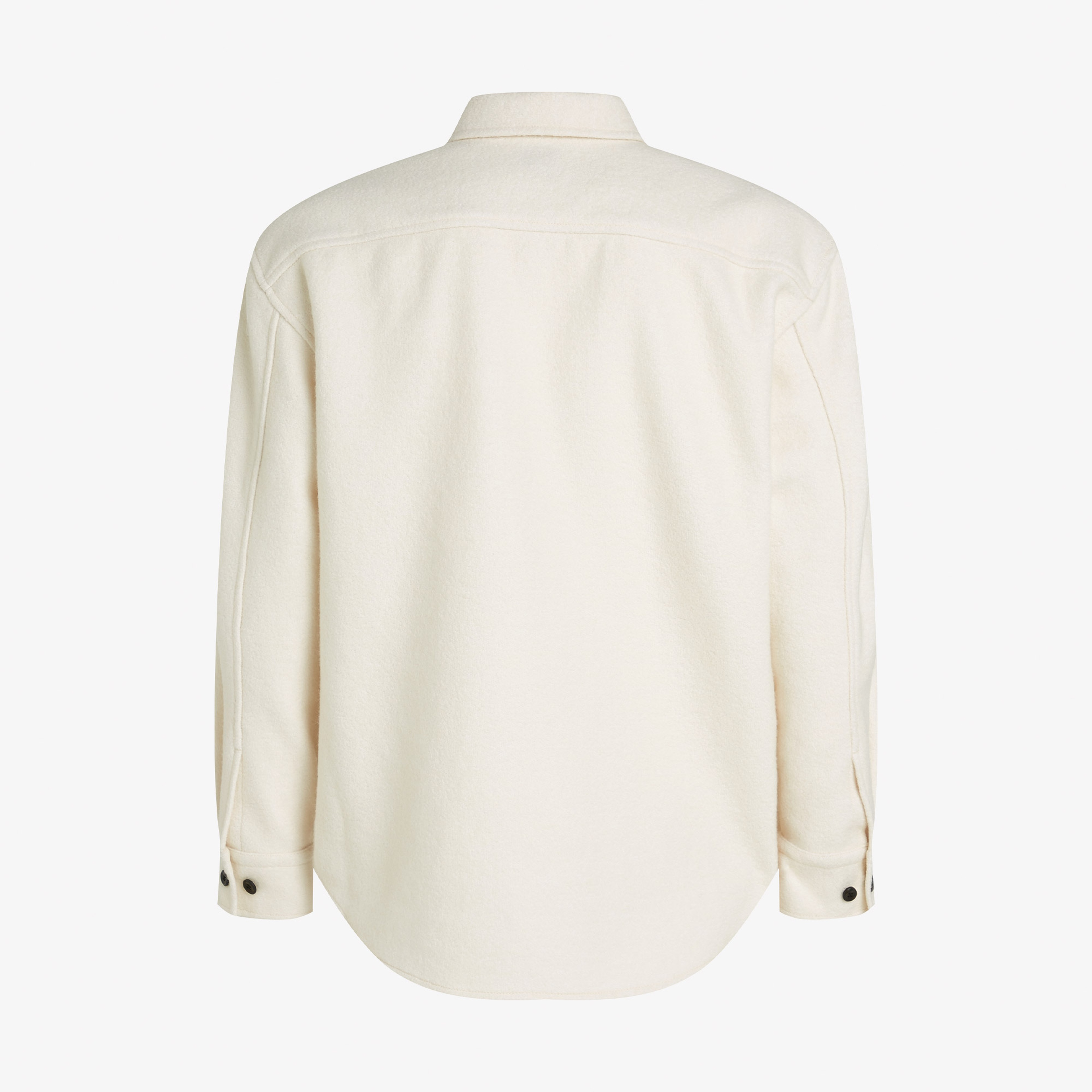 Calvin Klein Boucle Heavyweight Over Erkek Beyaz Gömlek