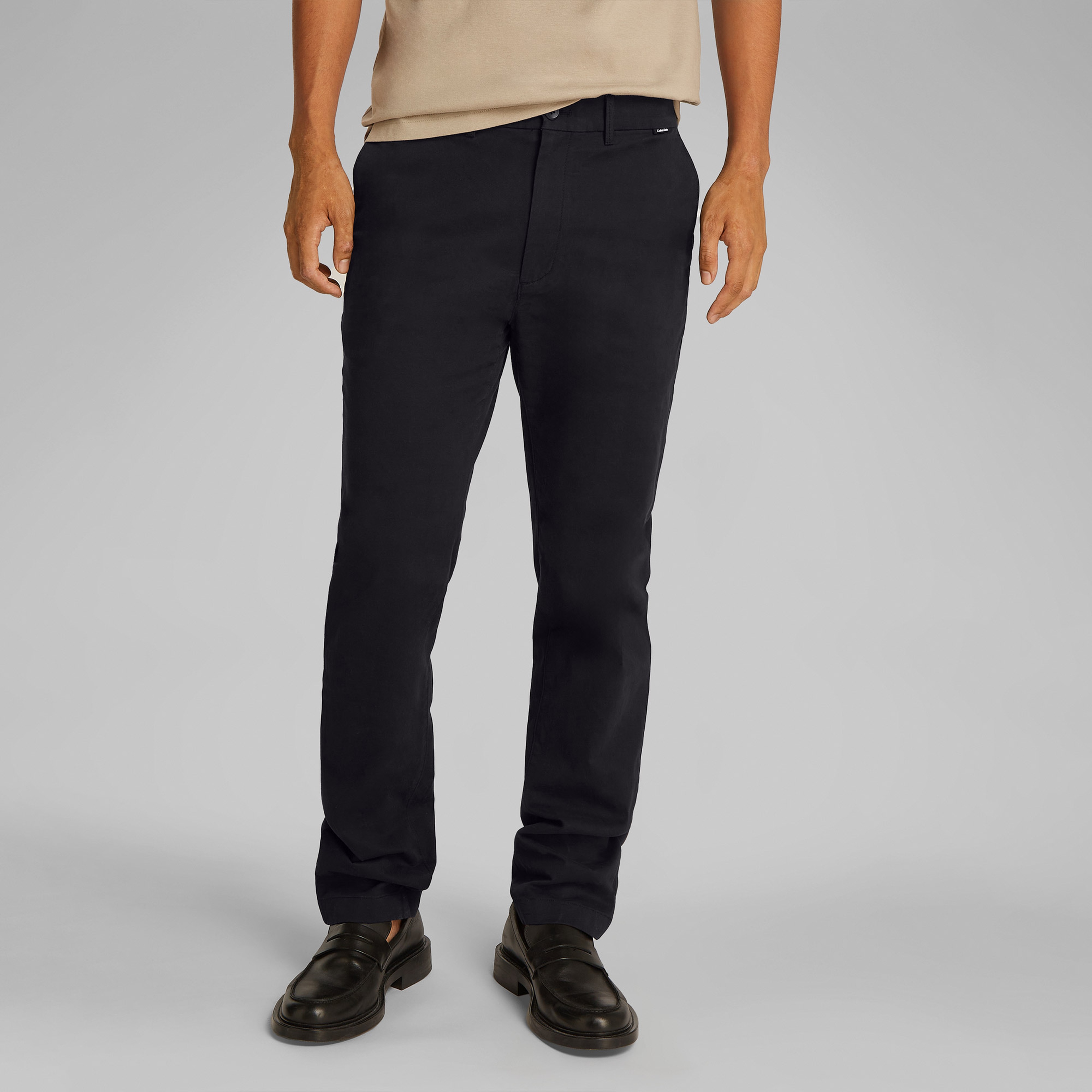 Calvin Klein Modern Twill Slim Chino Erkek Siyah Pantolon