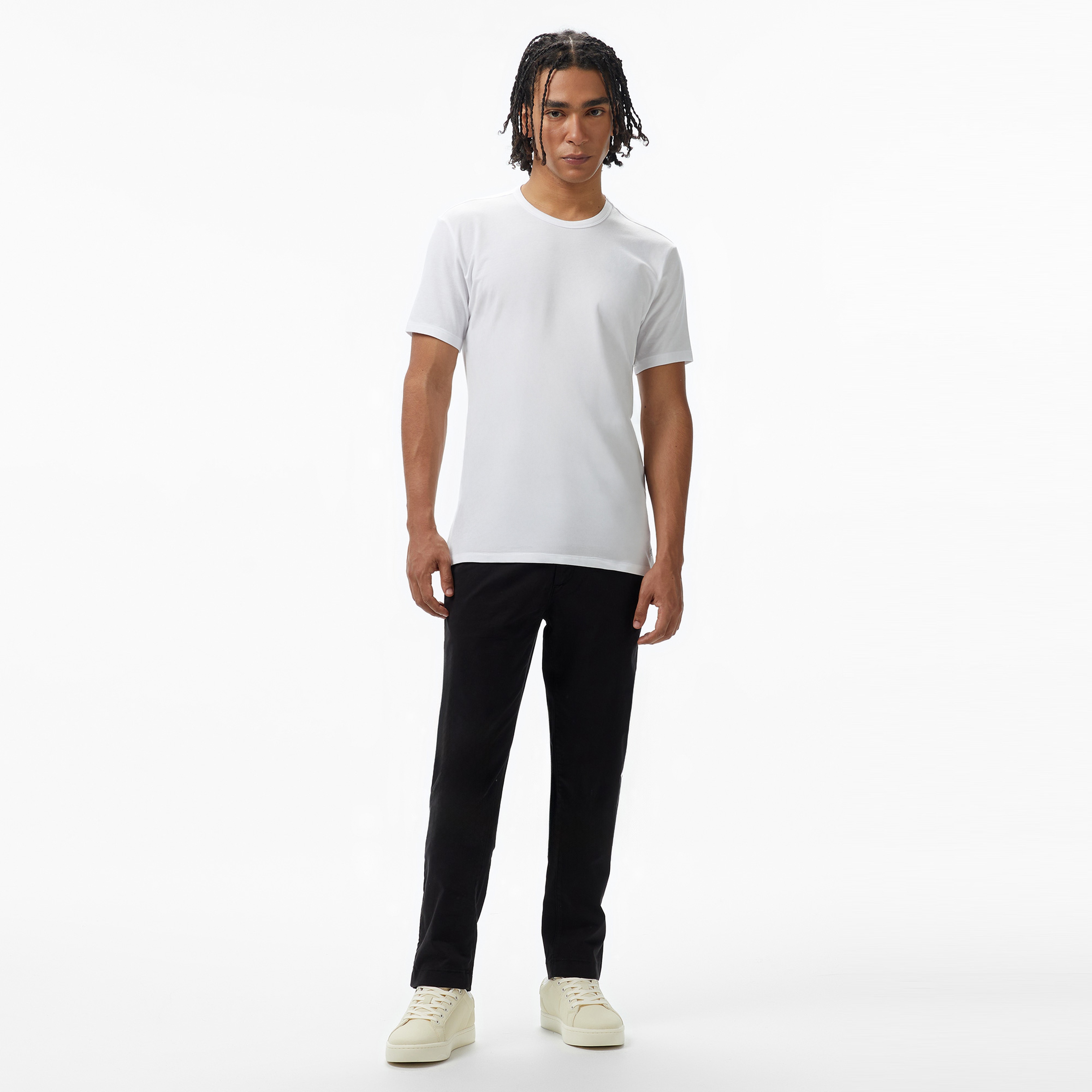 Calvin Klein Modern Twill Slim Chino Erkek Siyah Pantolon