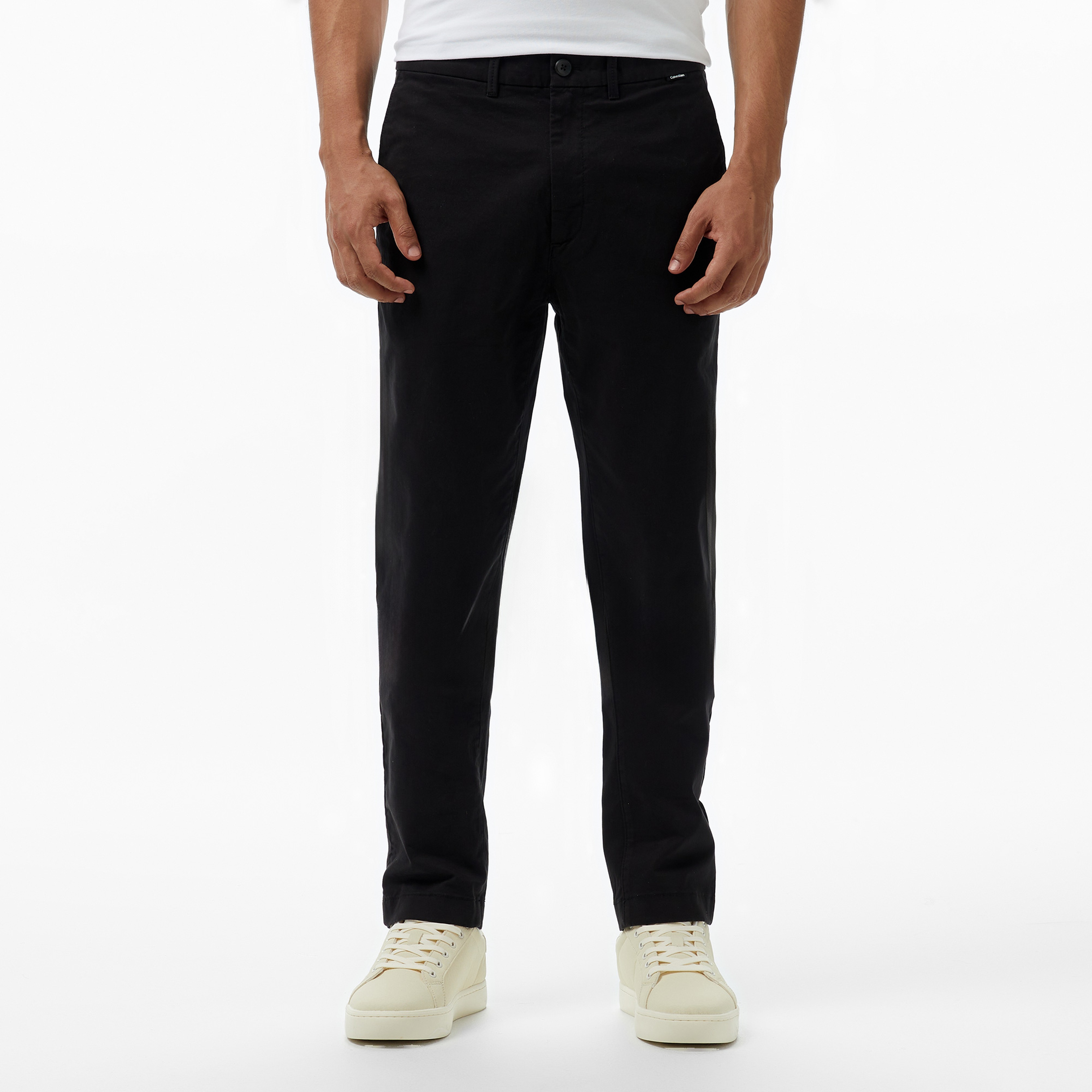 Calvin Klein Modern Twill Slim Chino Erkek Siyah Pantolon