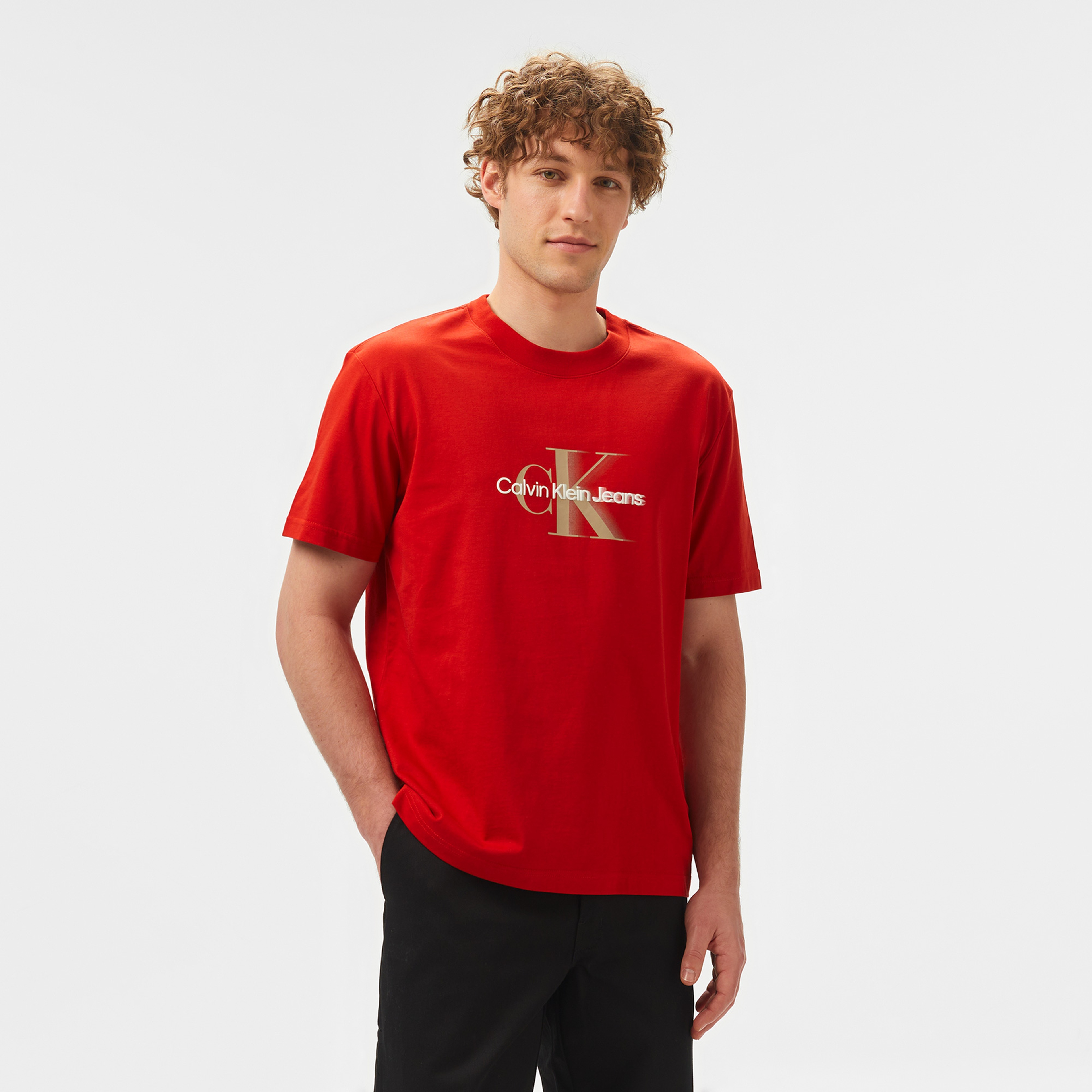 Calvin Klein Erkek Siyah T-Shirt