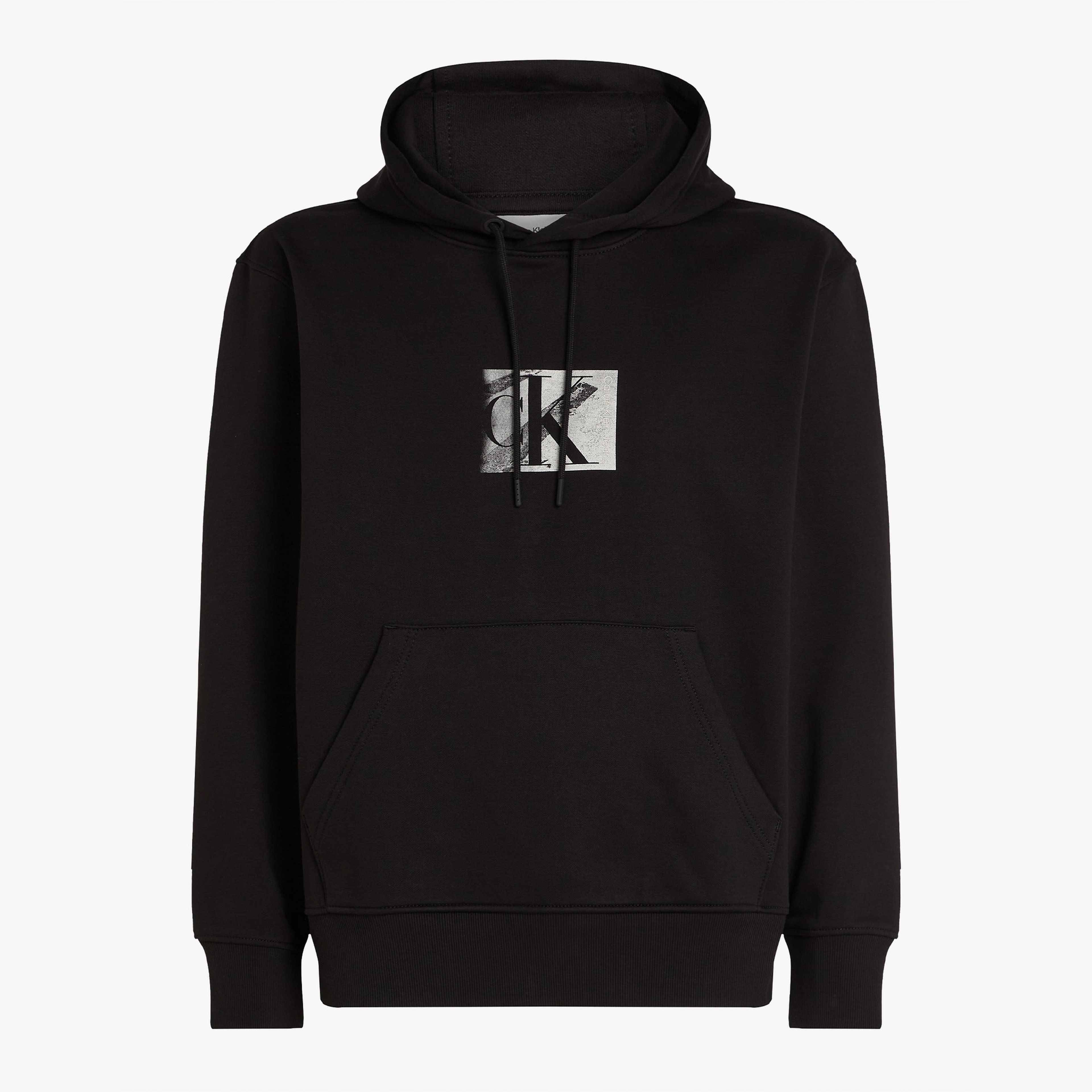 Calvin Klein Small Box Erkek Siyah Sweatshirt