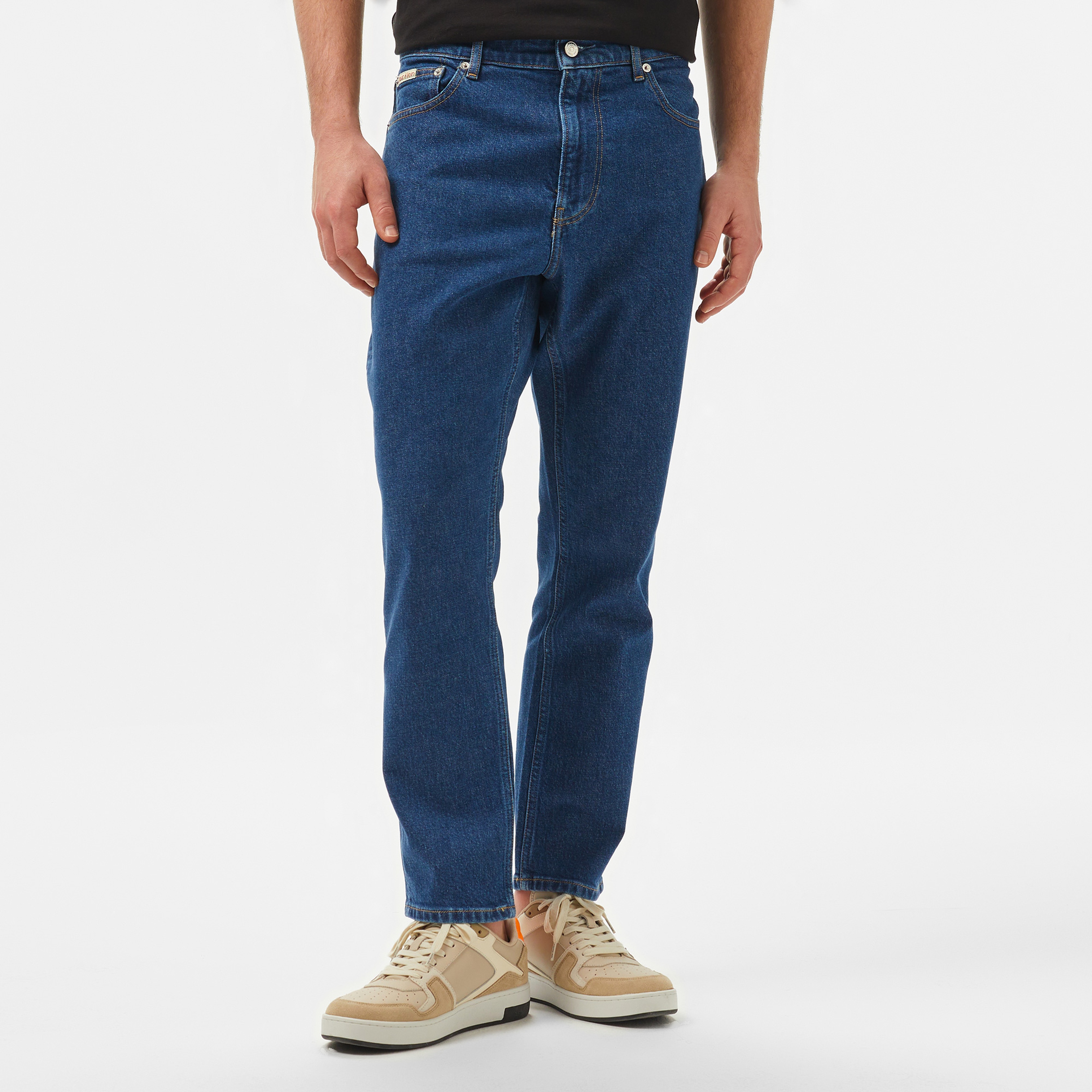 Calvin Klein Dad Erkek Lacivert Jean